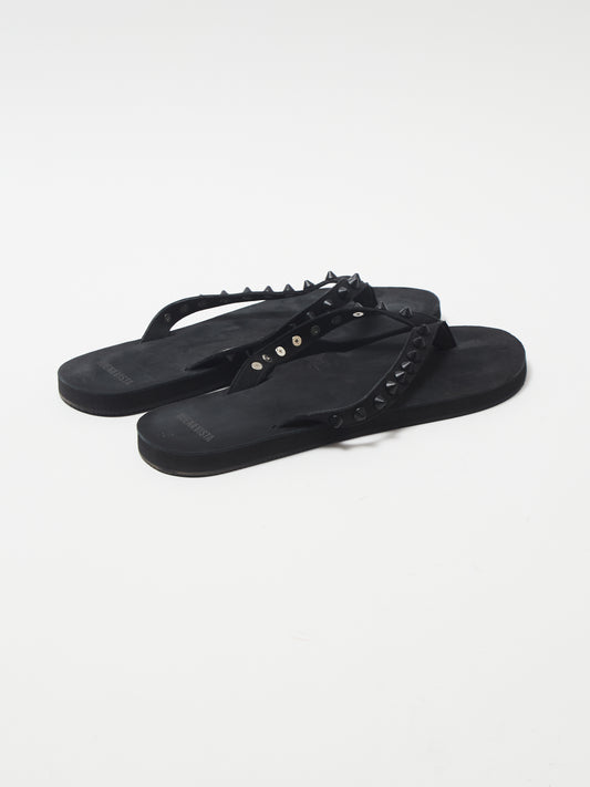 ブエナビスタのEL NIDO FLIPS × BUENA VISTA EX. STUDS SANDALE・ブラック