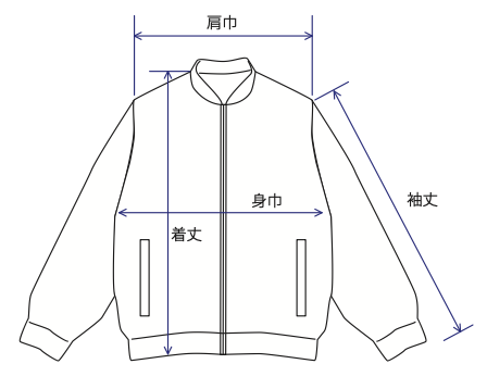 採寸イメージ