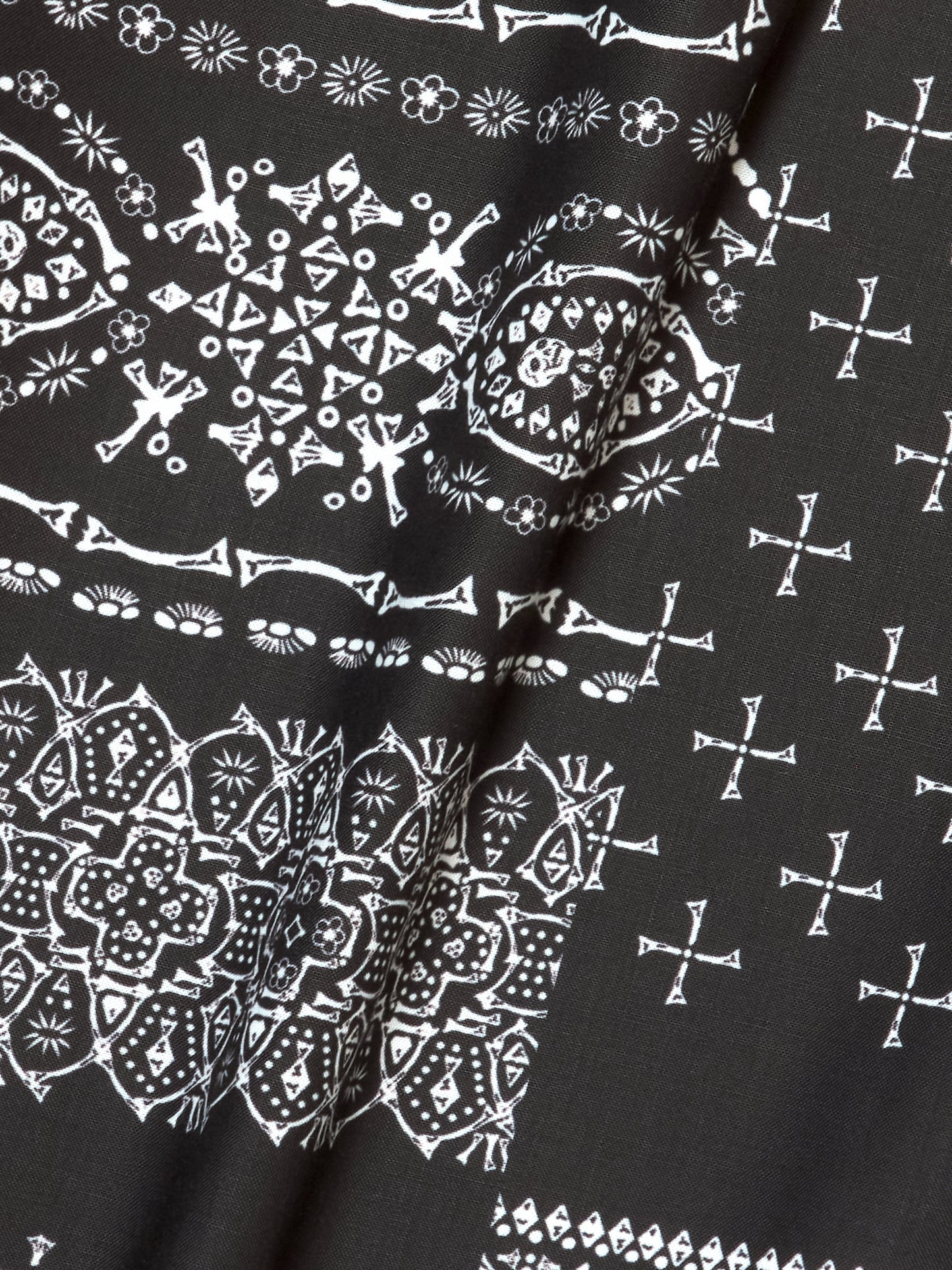 【横尾忠則 × BUENA VISTA】髑髏 bandana S/S shirts