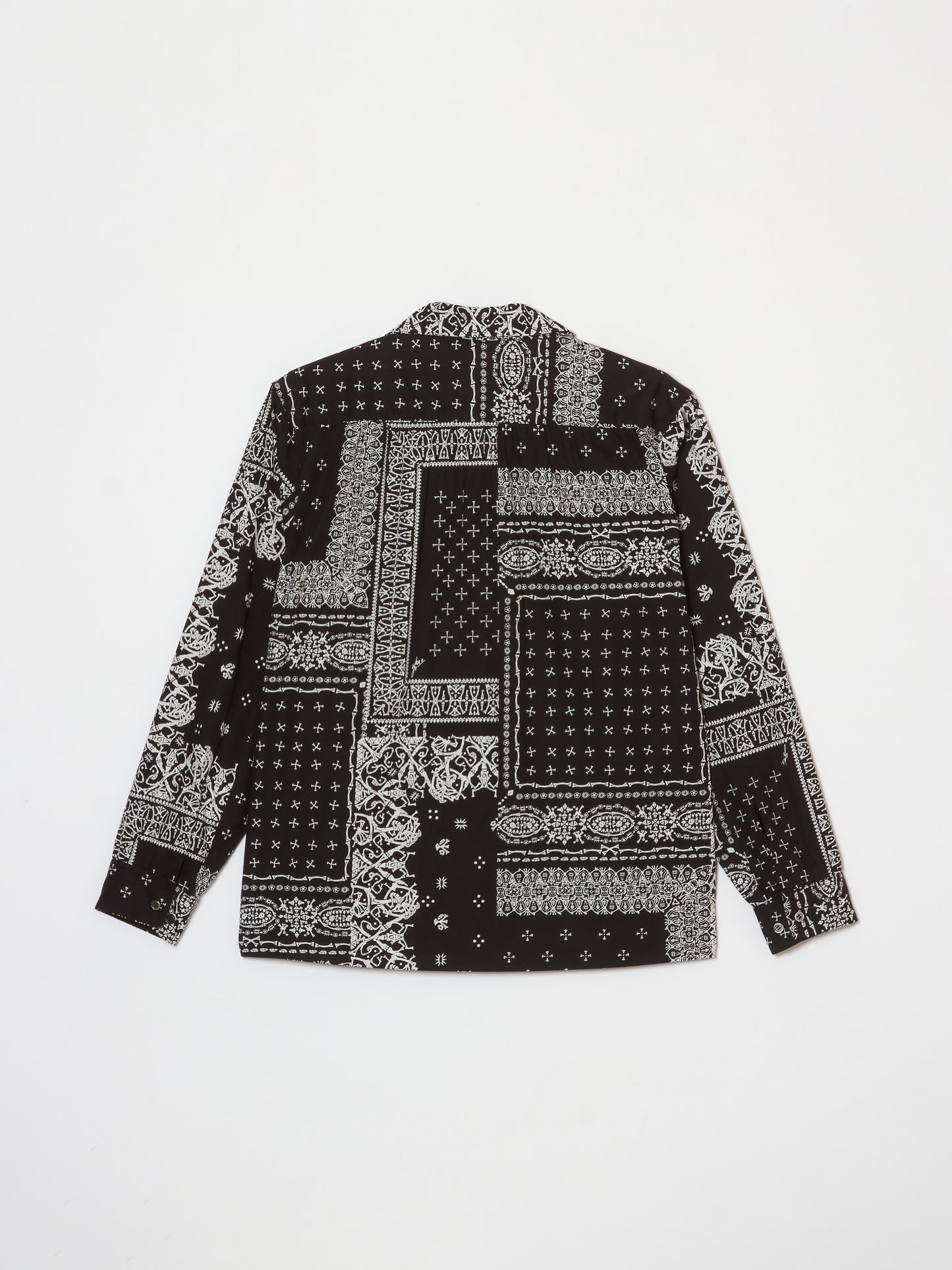 【横尾忠則 × BUENA VISTA】髑髏 bandana L/S shirts