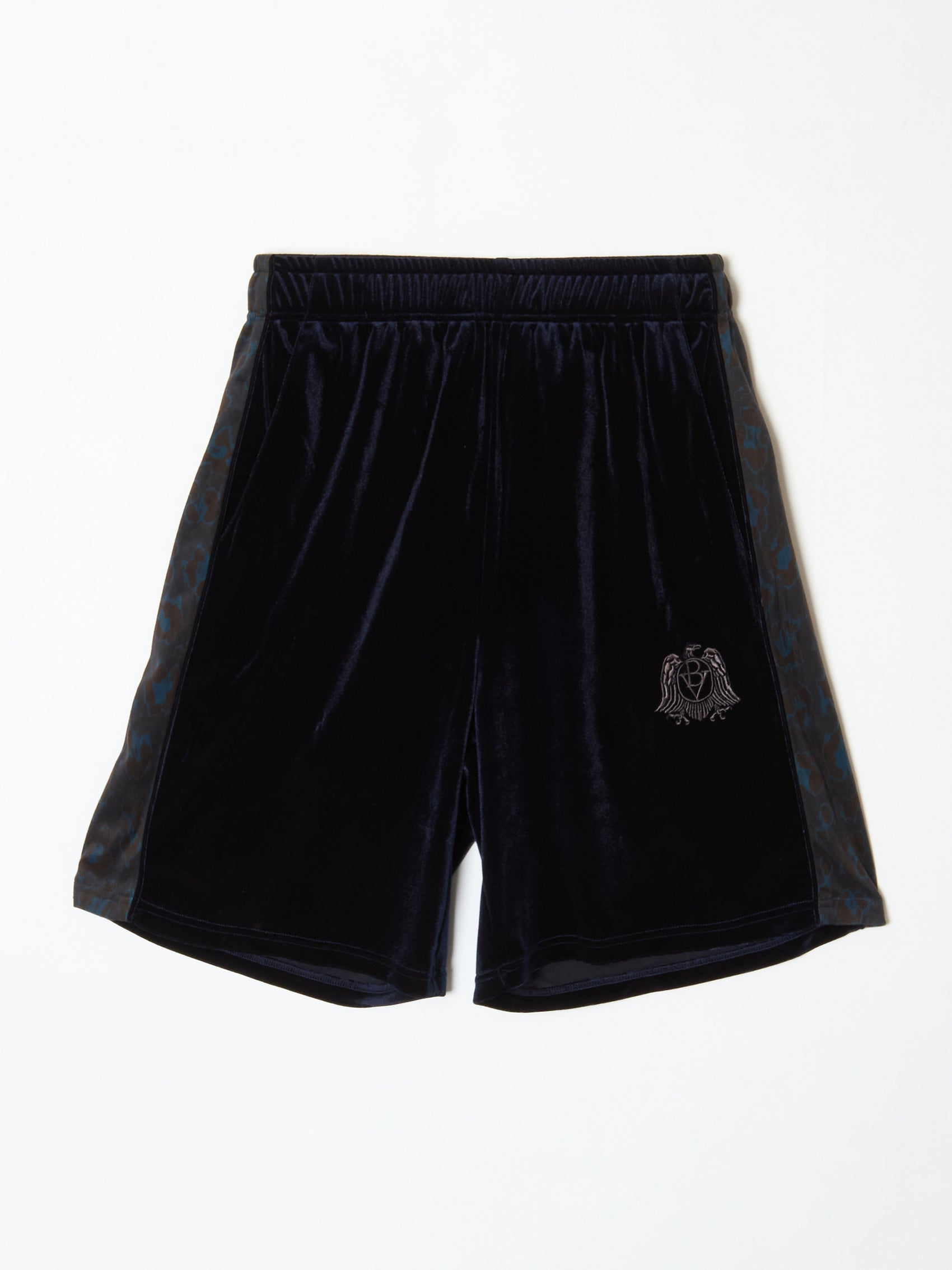 LEOPARD VELOUR HALF PANTS