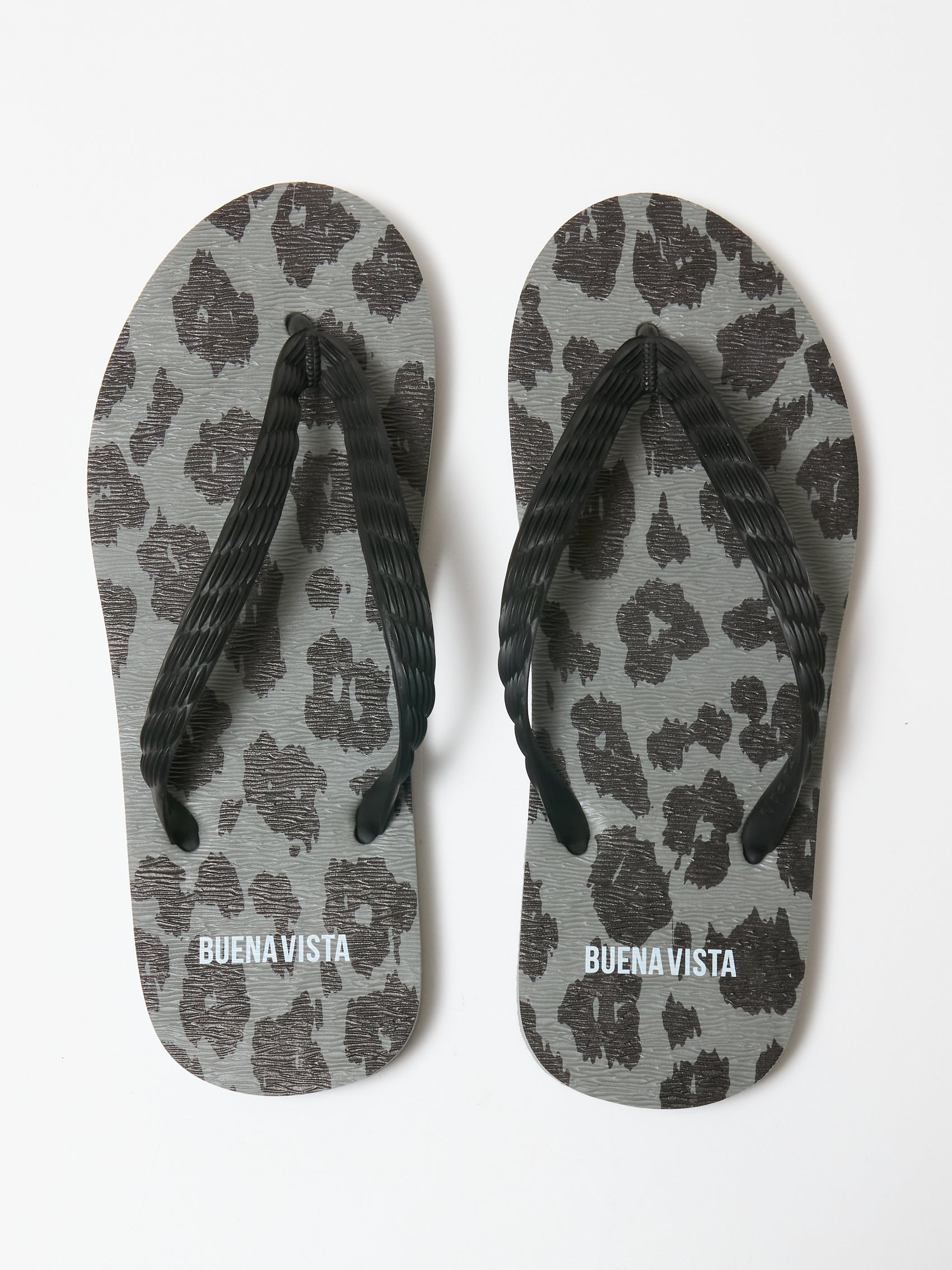 Leopard beach sandal