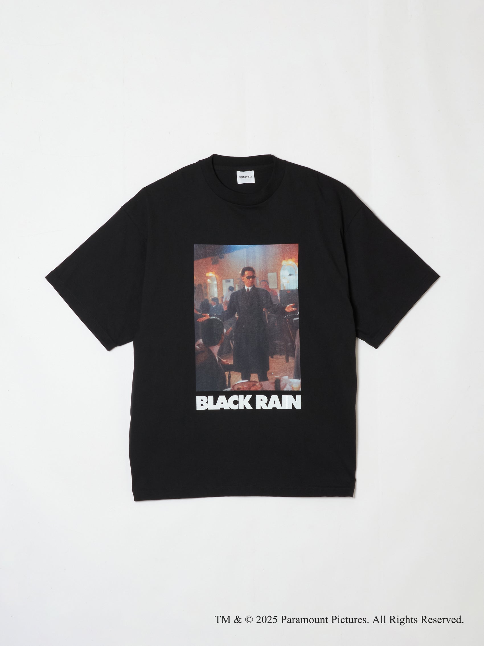 『Black Rain』tee dos