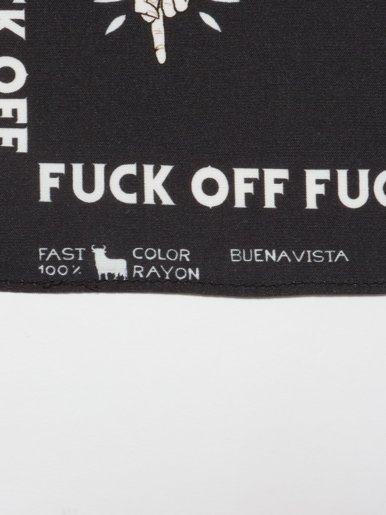 Fuck off bandanna