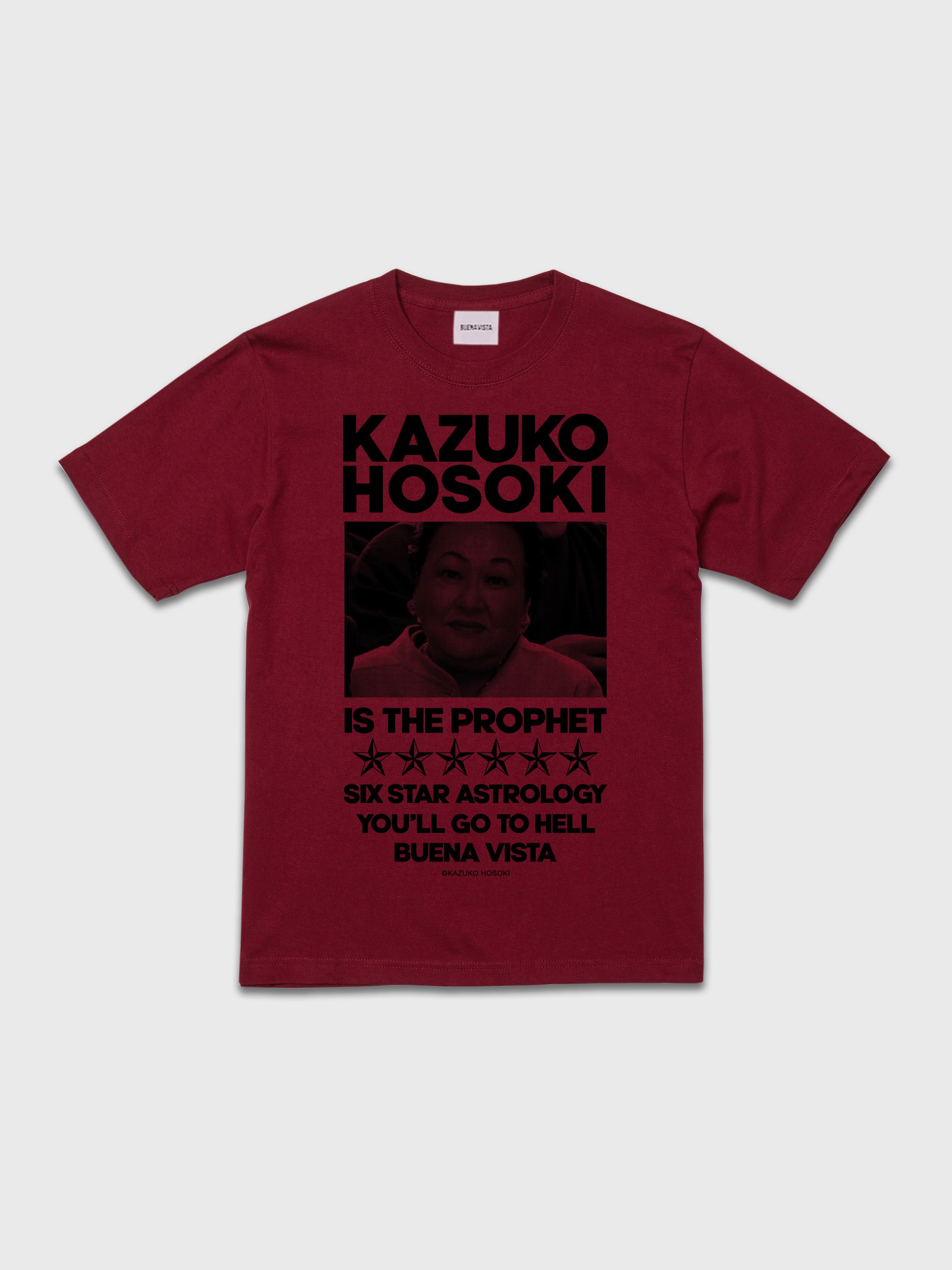 KAZUKO IS THE PROPHET tee – BUENA VISTA｜ブエナビスタ 公式サイト