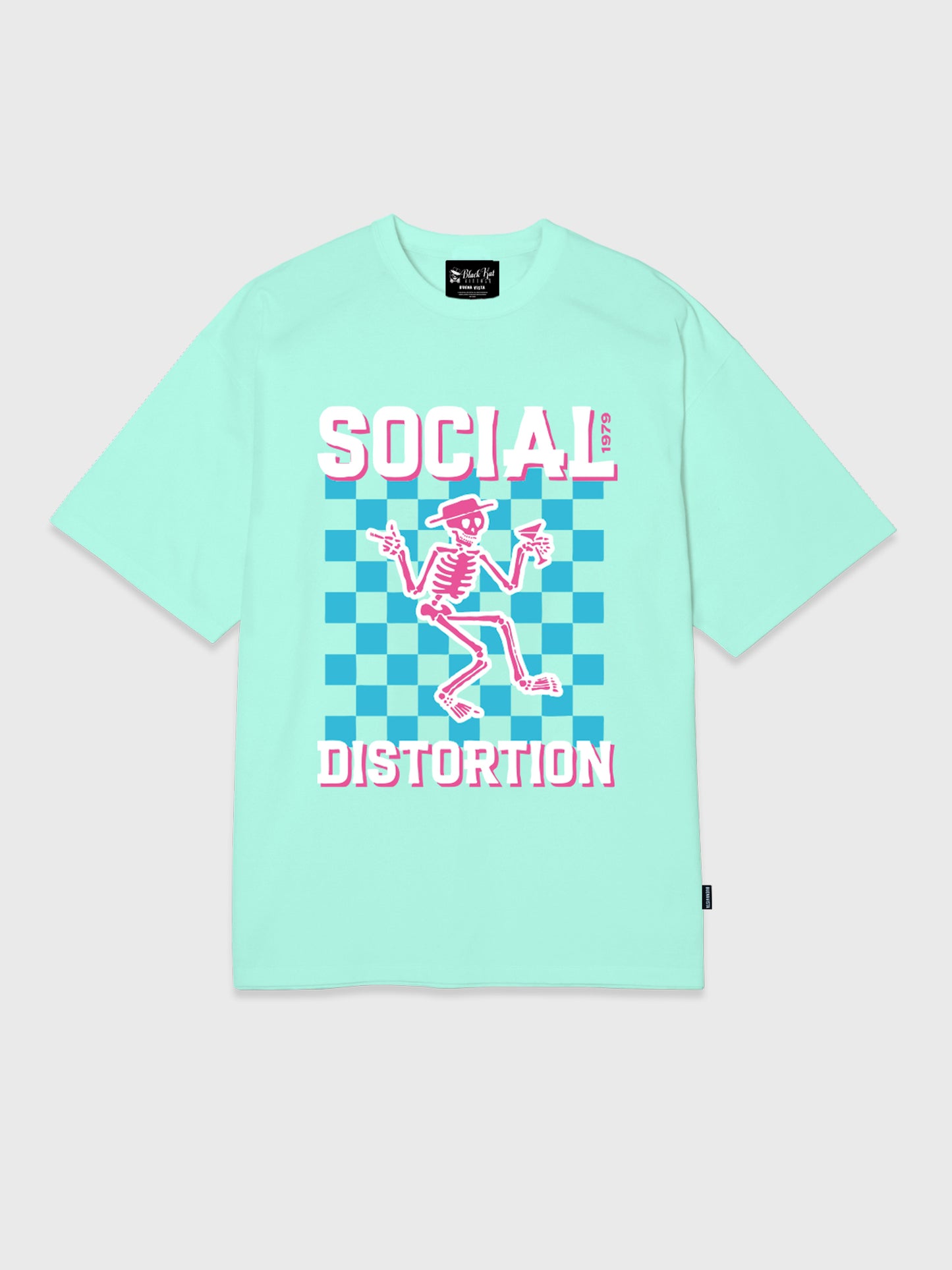 Social Distortion skeleton tee