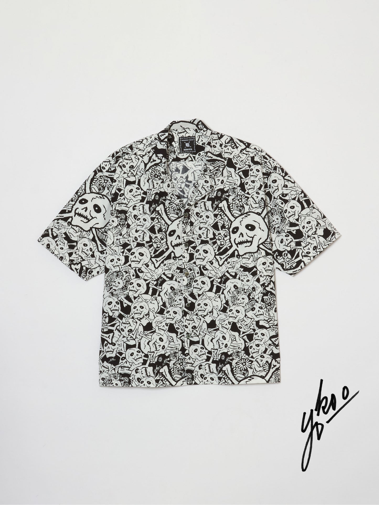 【横尾忠則 × BUENA VISTA】雑踏髑髏 S/S shirts