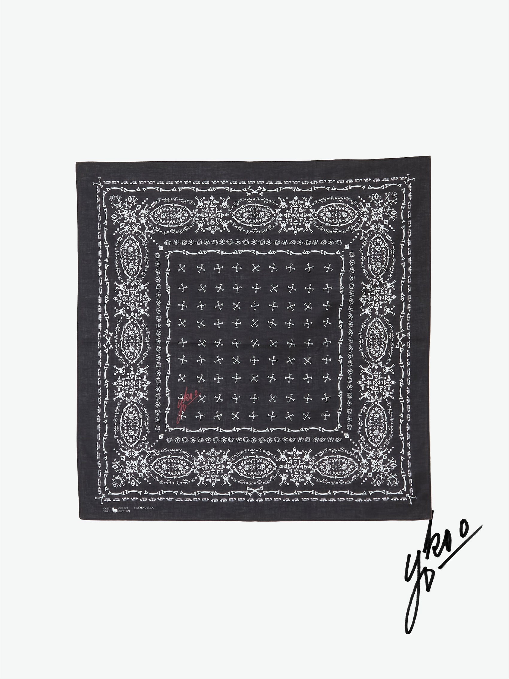 【横尾忠則 × BUENA VISTA】髑髏 BANDANA