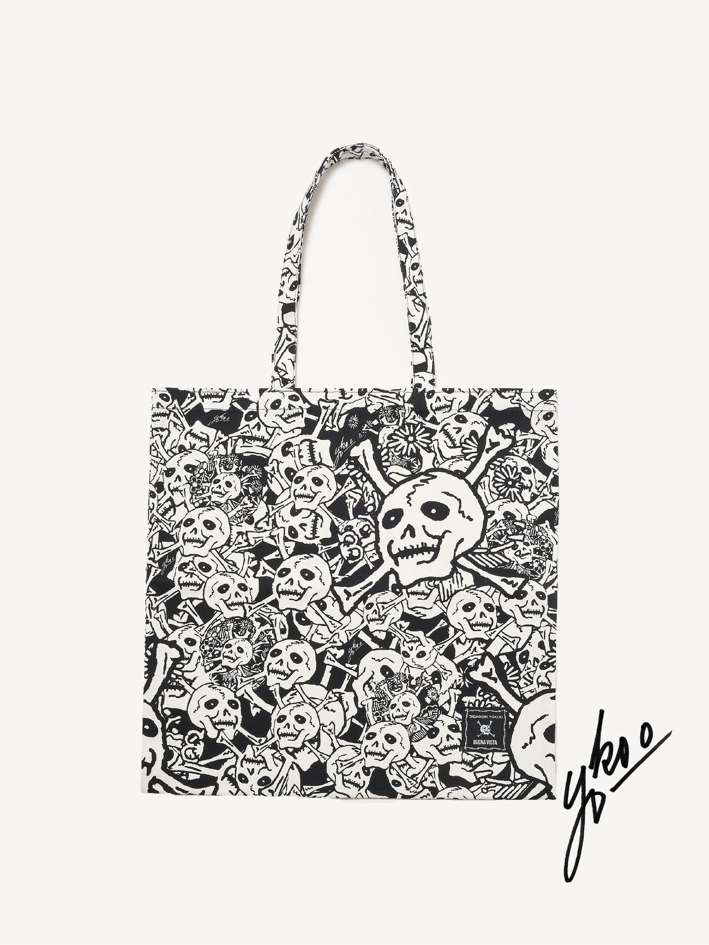【横尾忠則 × BUENA VISTA】雑踏髑髏 トートバック