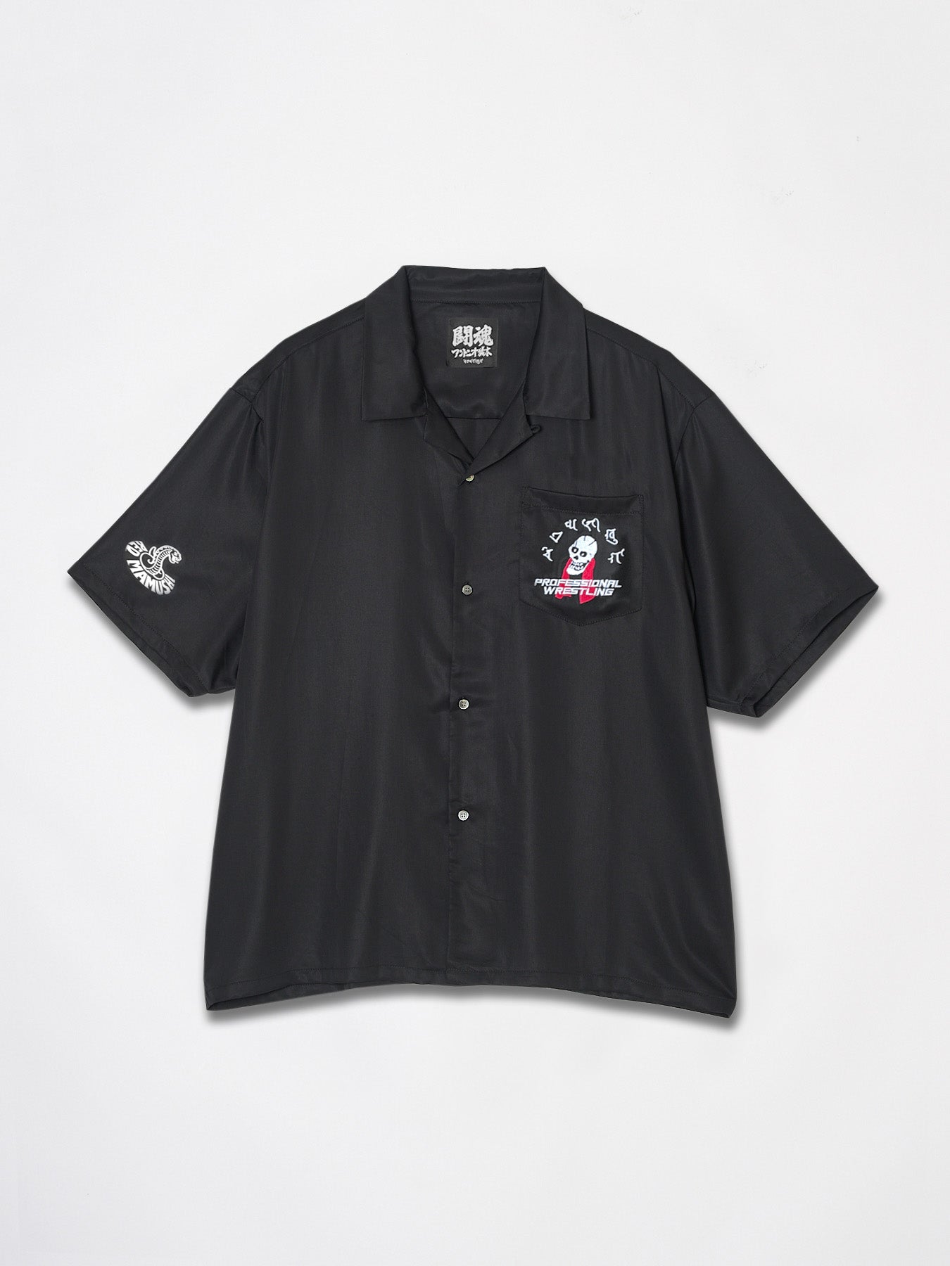 【アントニオ猪木×BUENA VISTA】RED MAMUSHI s/s shirt