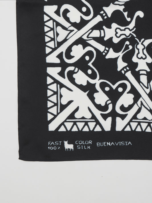 Bandana Silk Scarf
