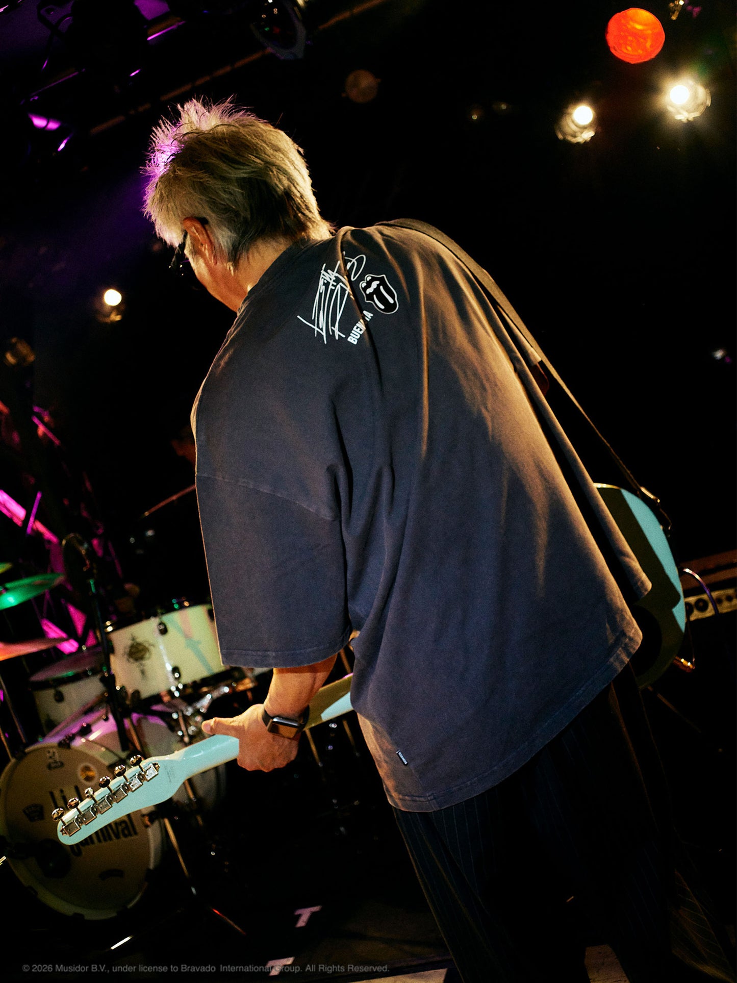 Keith Richards pigment tee