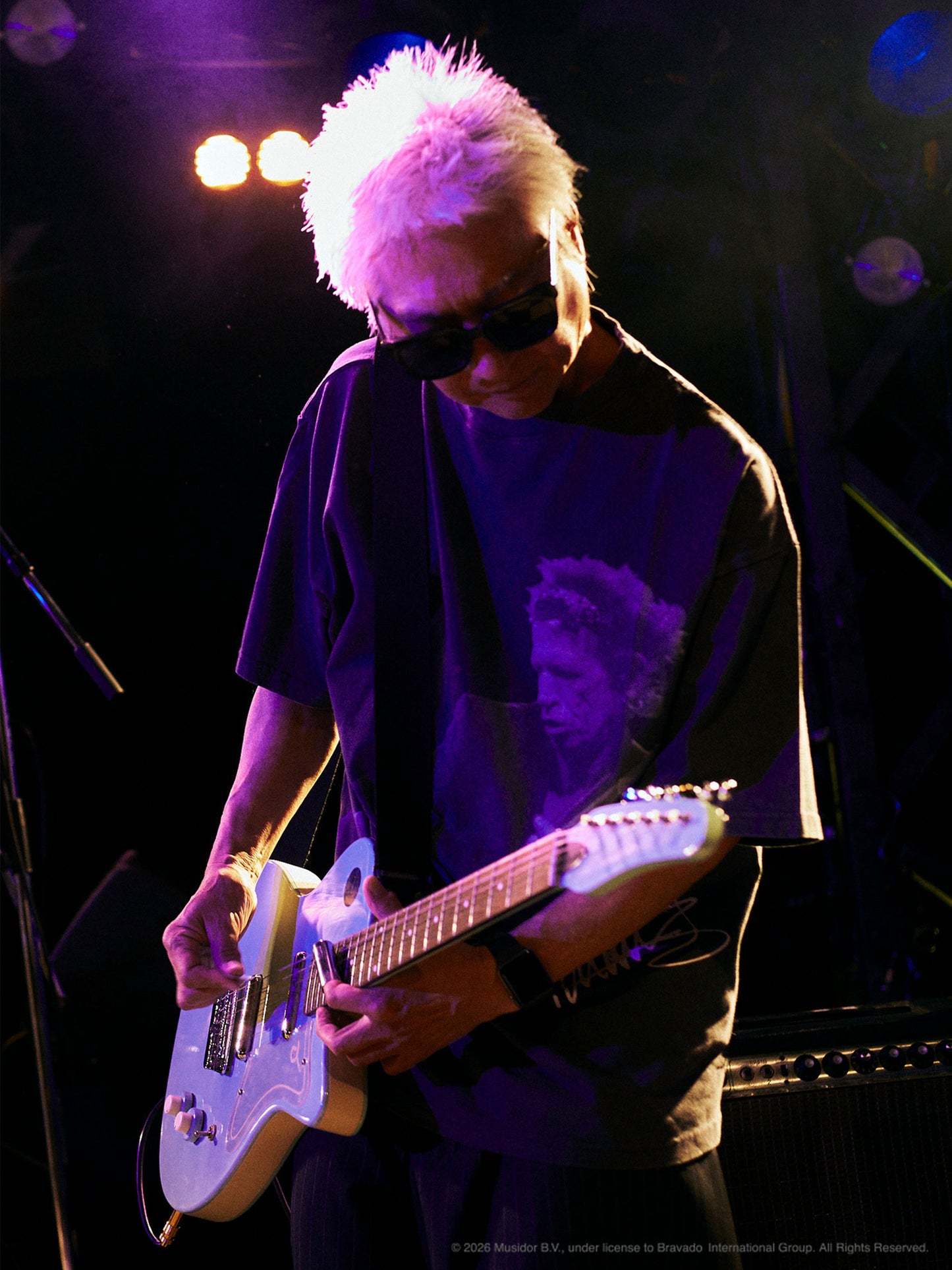 Keith Richards pigment tee