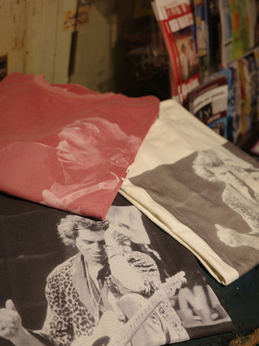 Keith Richards photo tee uno