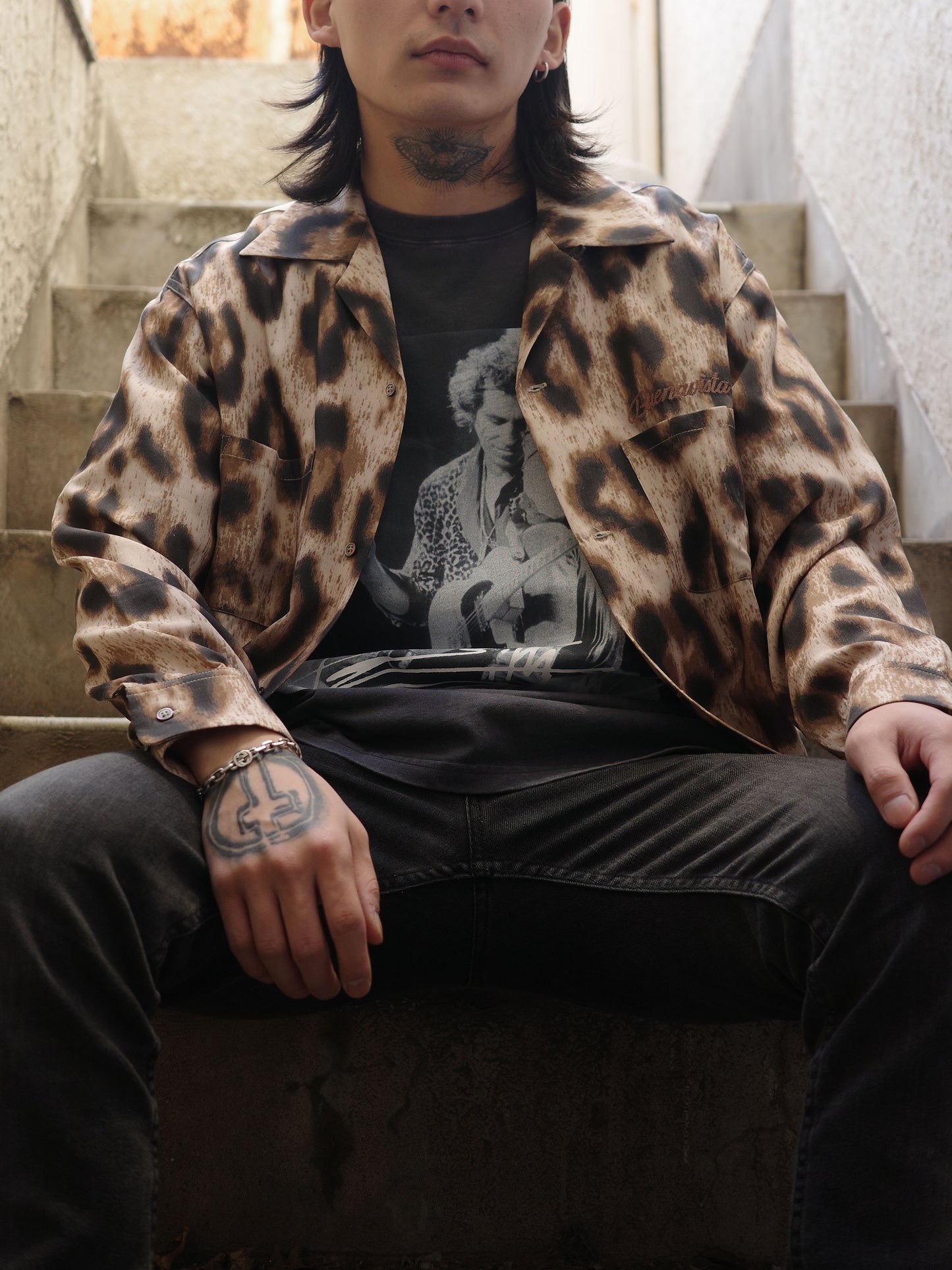 Keith Richards photo tee uno