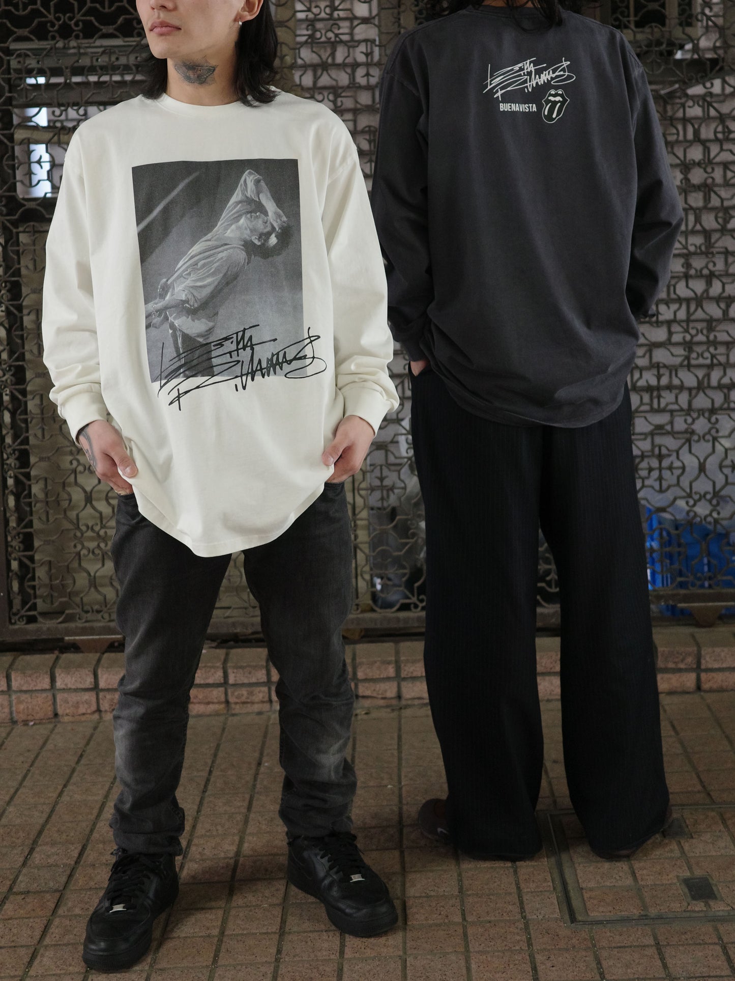Keith Richards pigment L/S tee