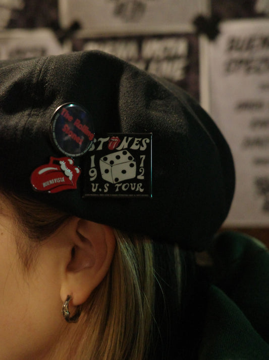 The Rooling Stones pins&can set