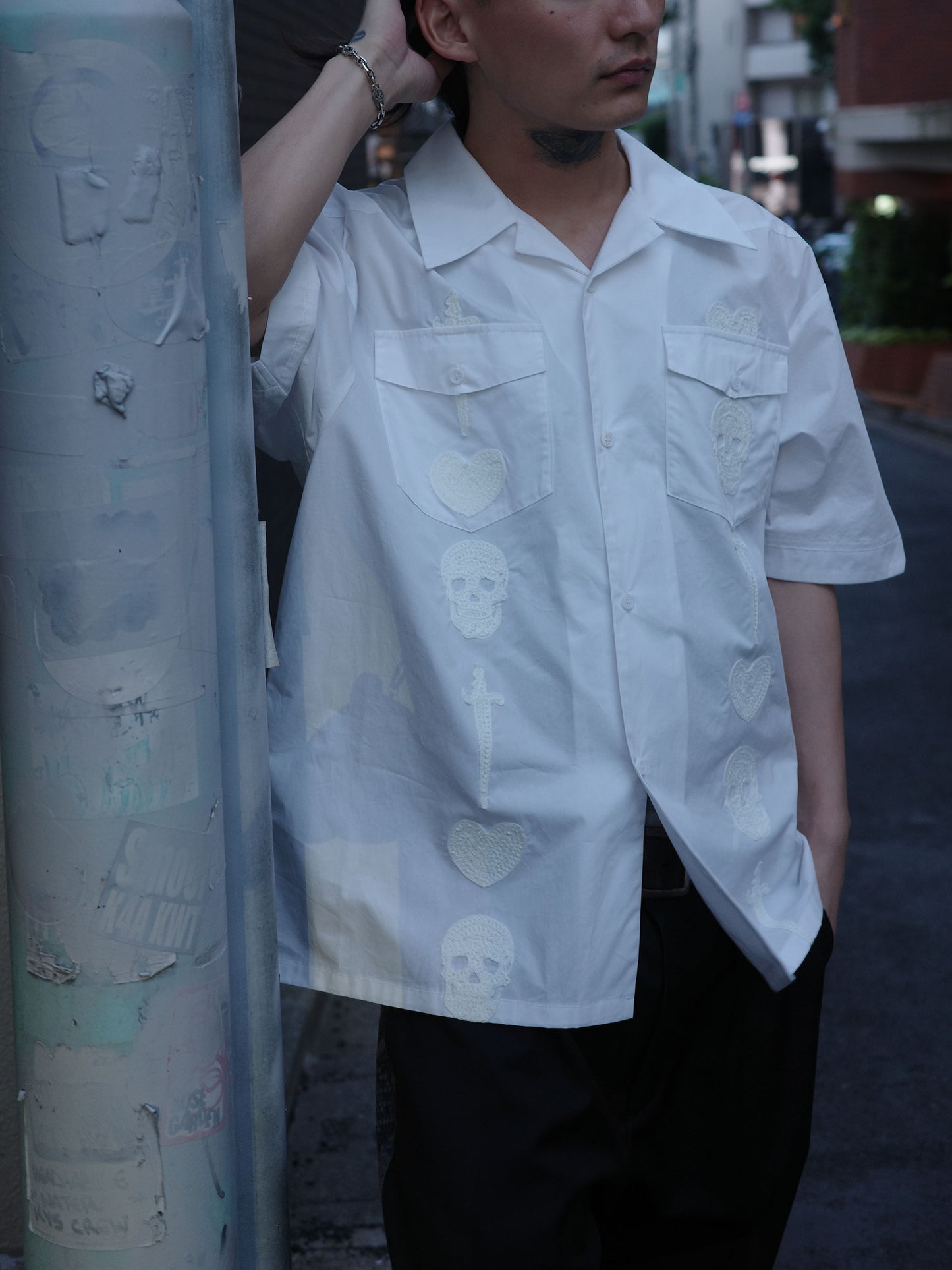 Guayabera shorts shirt