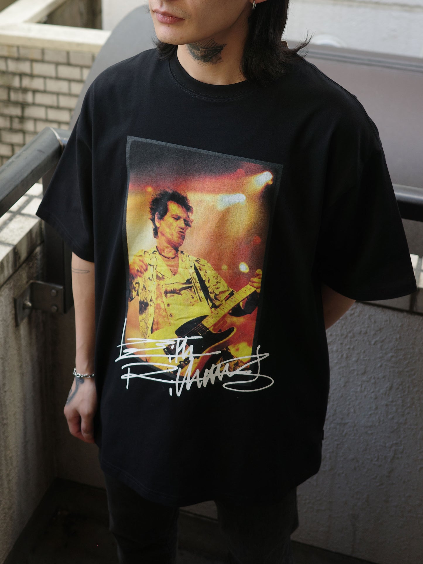 Keith Richards photo tee dos