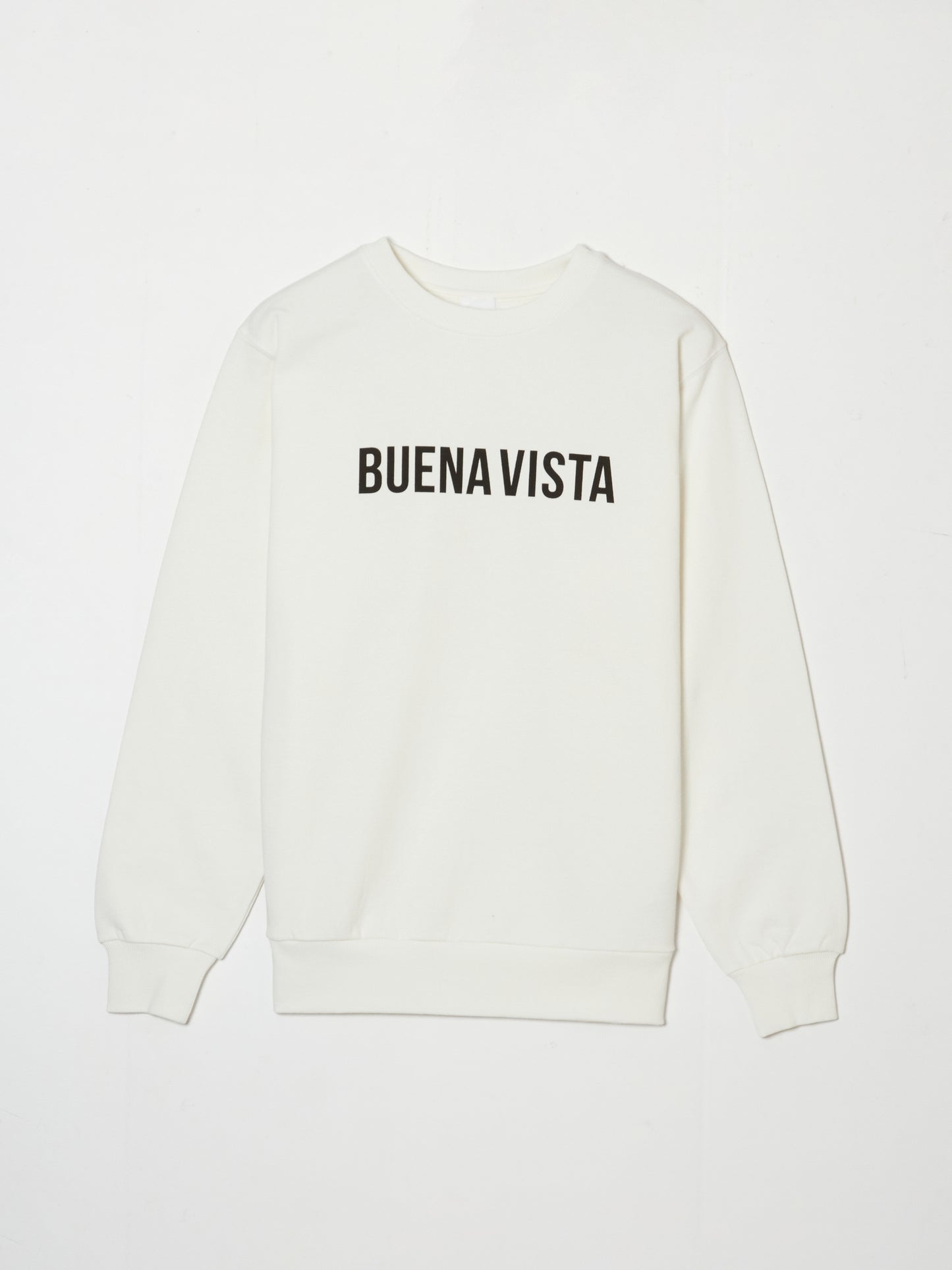 ブエナビスタのBUENA VISTA LOGO SWEAT・ホワイト