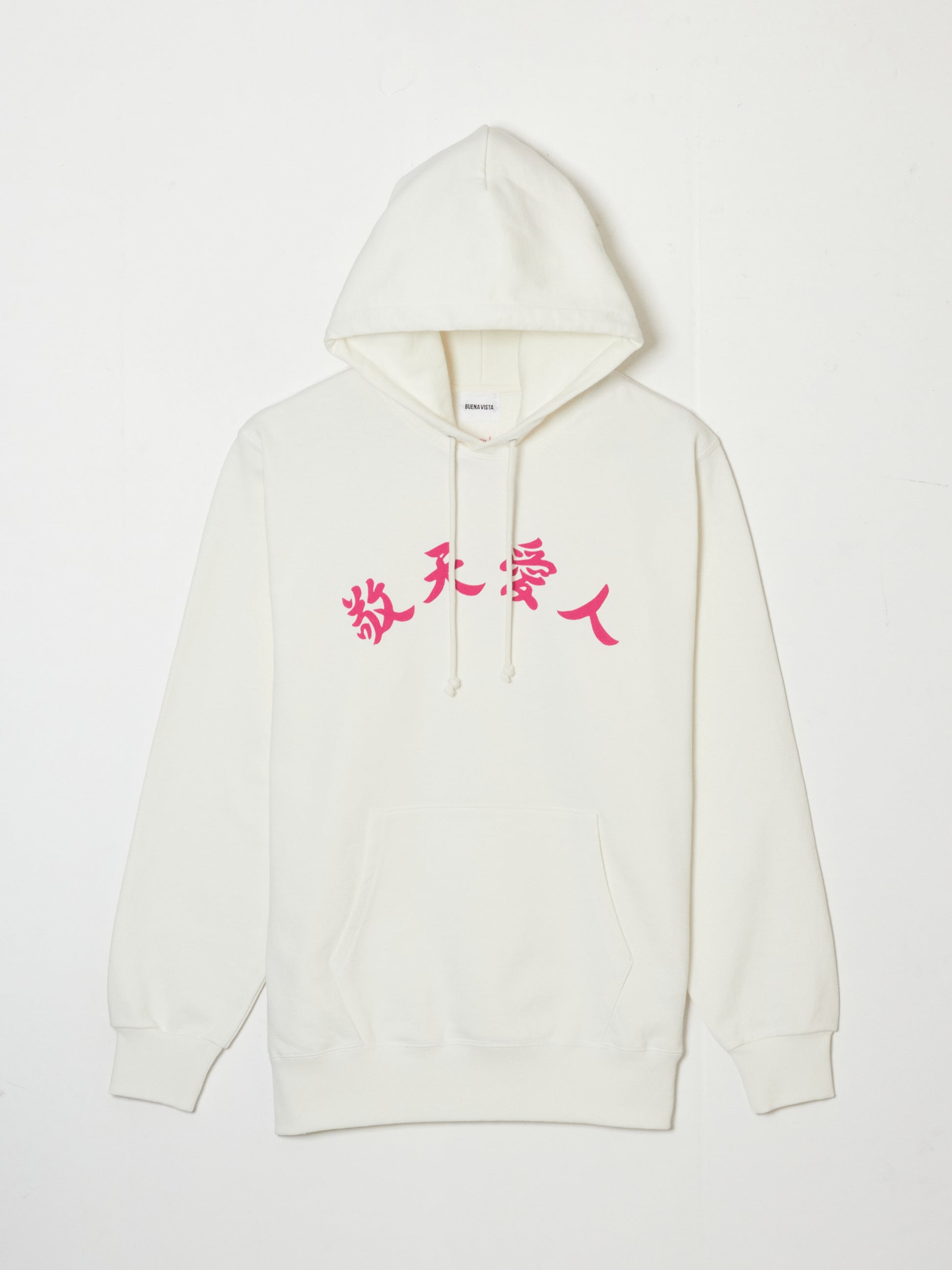 ブエナビスタの敬天愛人 HOODIE・ホワイト