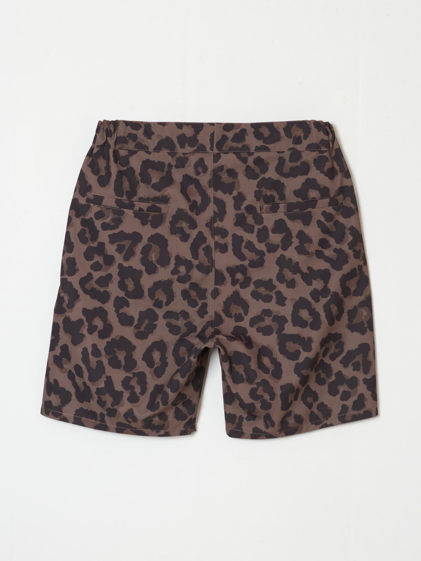 ブエナビスタのLeopard half pants・ベージュ