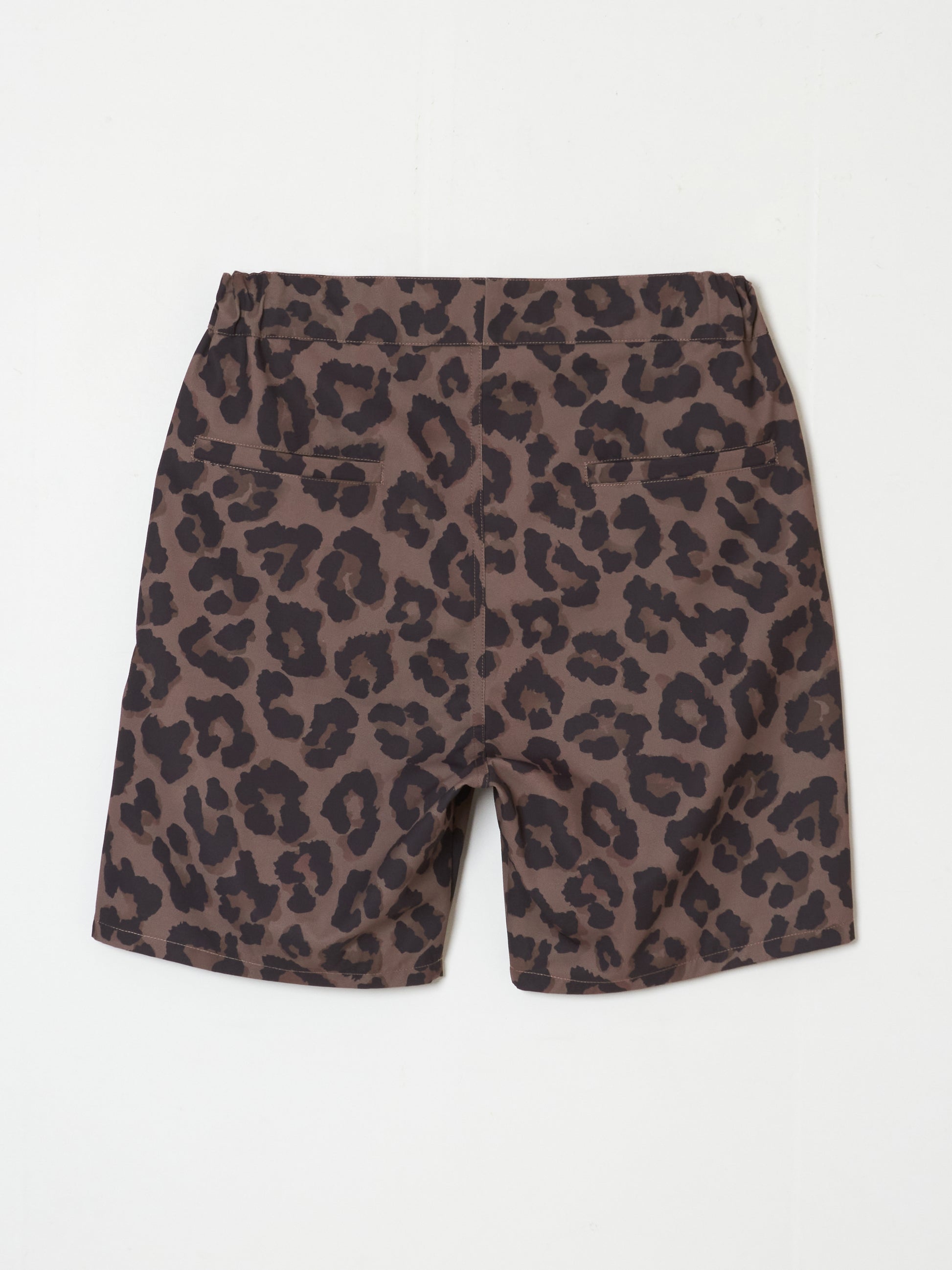 ブエナビスタのLeopard half pants・ベージュ