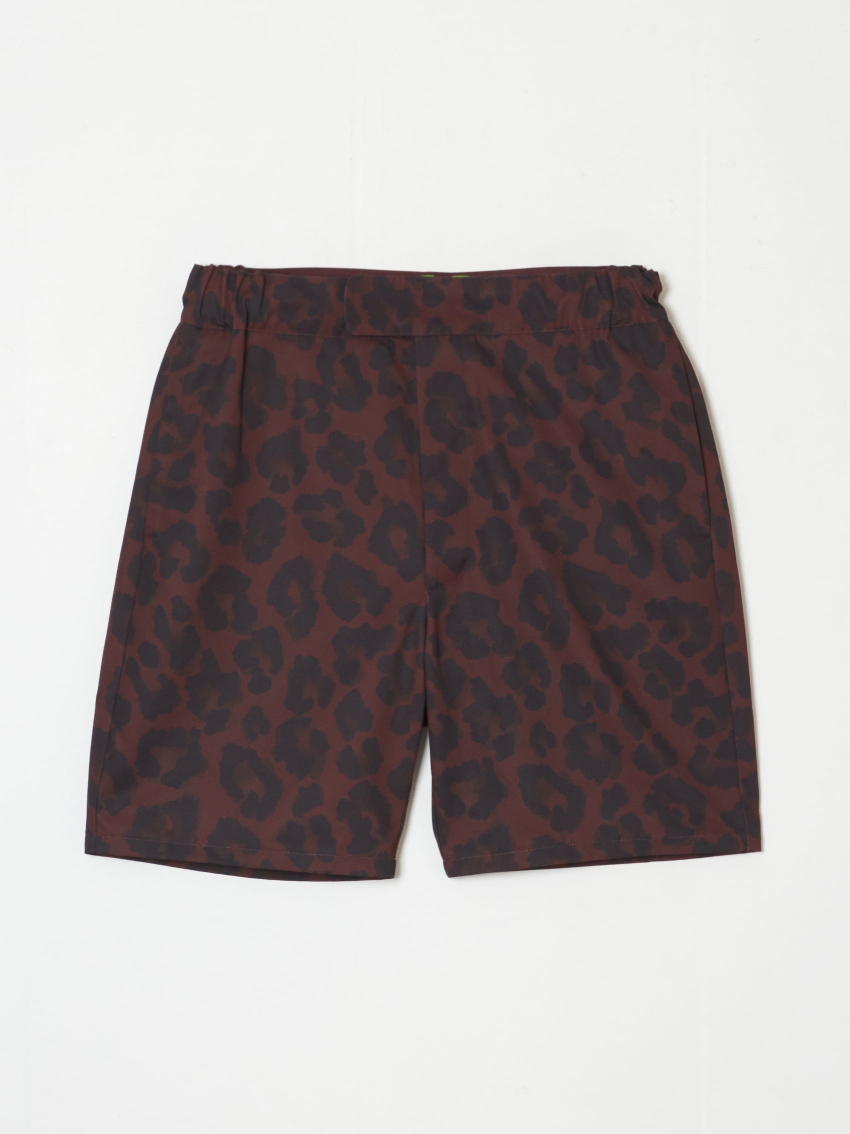 Leopard half pants