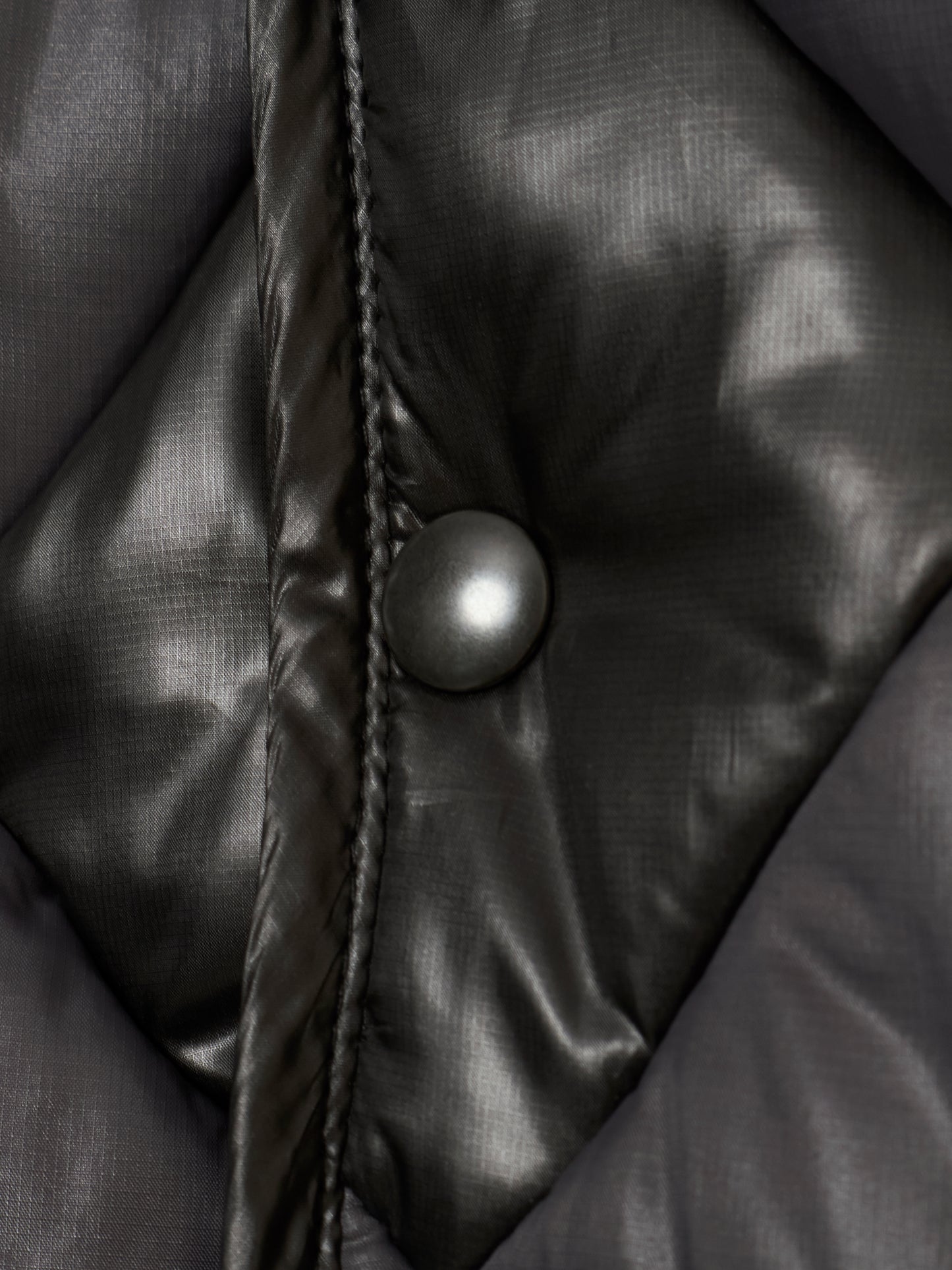 Argyle quilting blouson