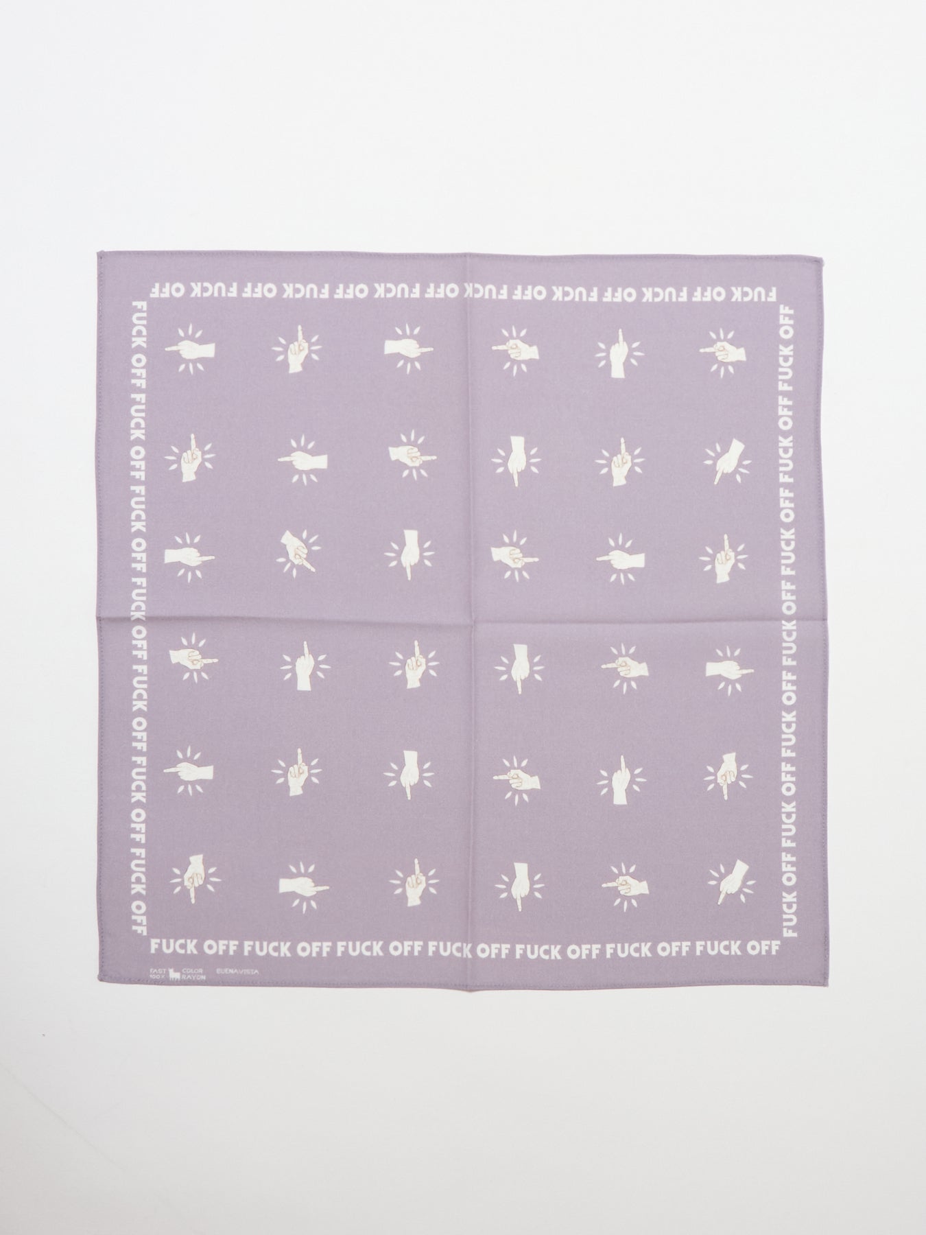 Fuck off bandanna