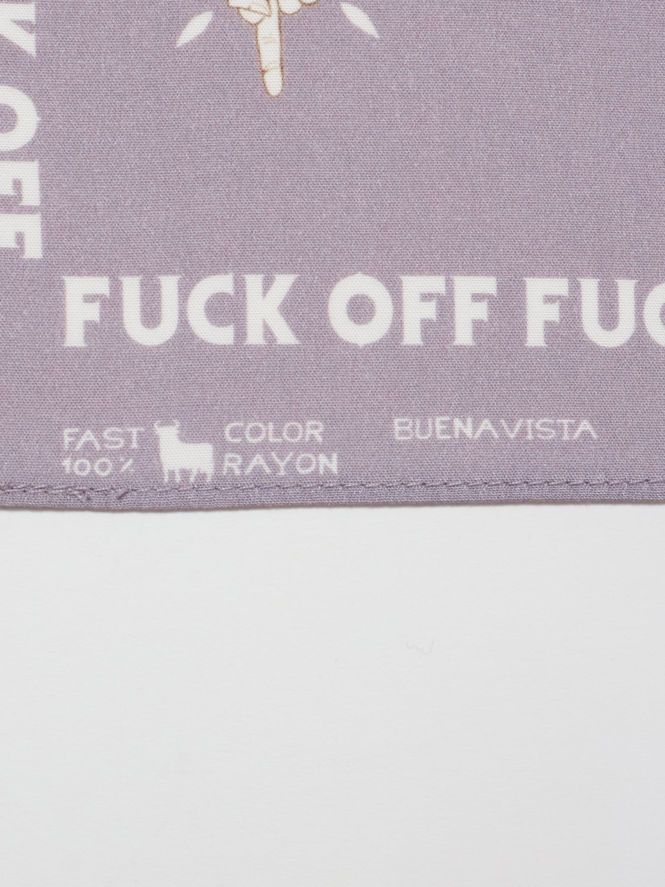 Fuck off bandanna