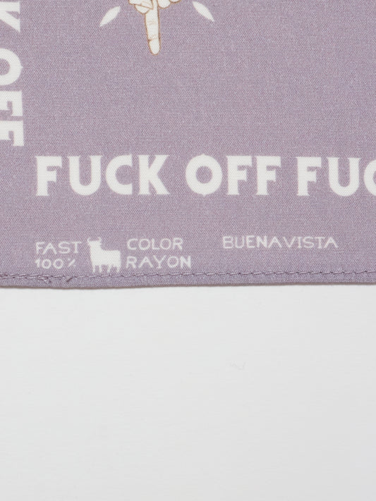 Fuck off bandanna