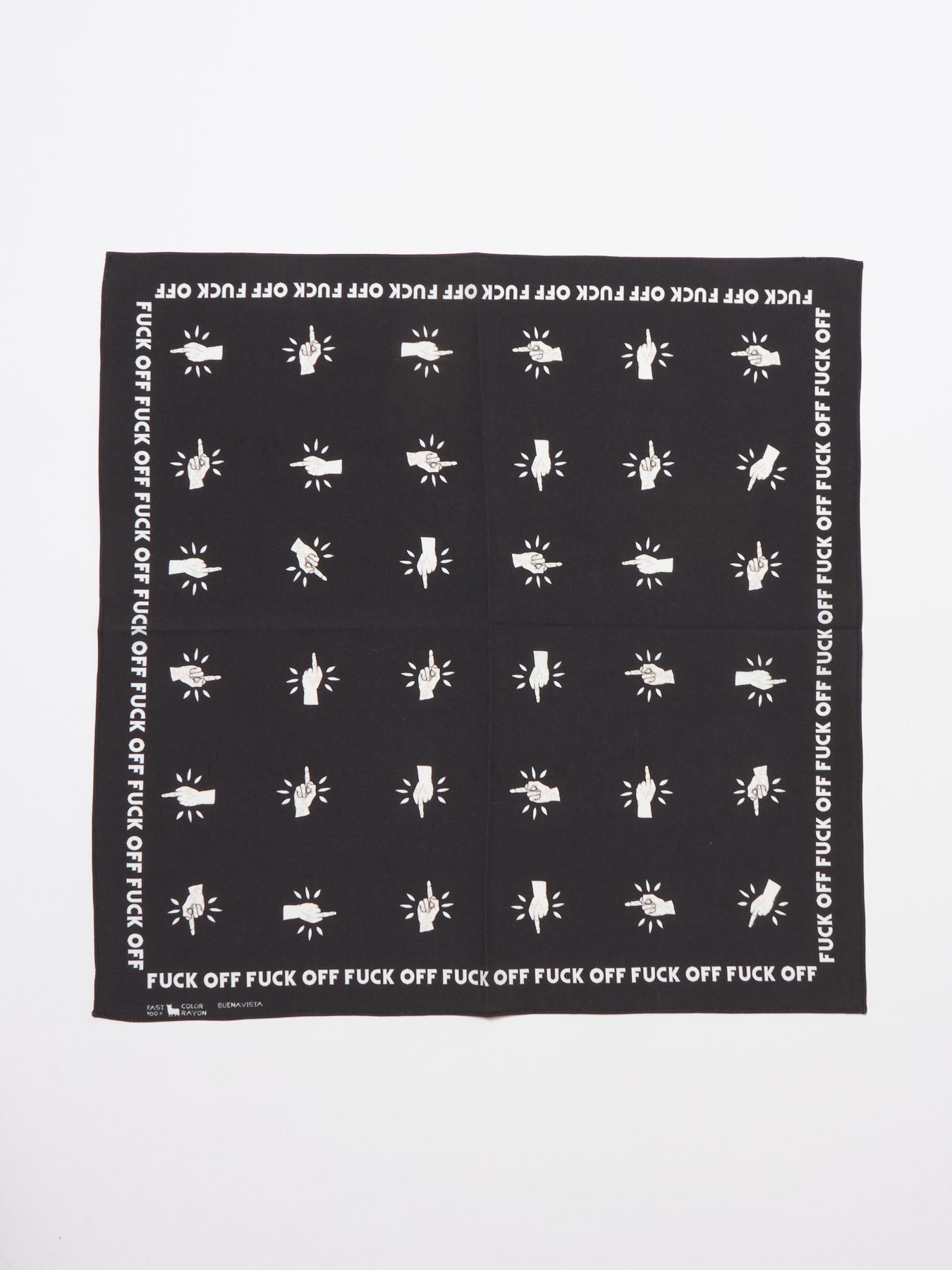 Fuck off bandanna