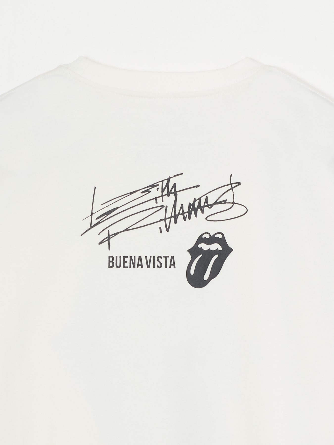 The Rolling Stones rip&tongue pigment L/S tee