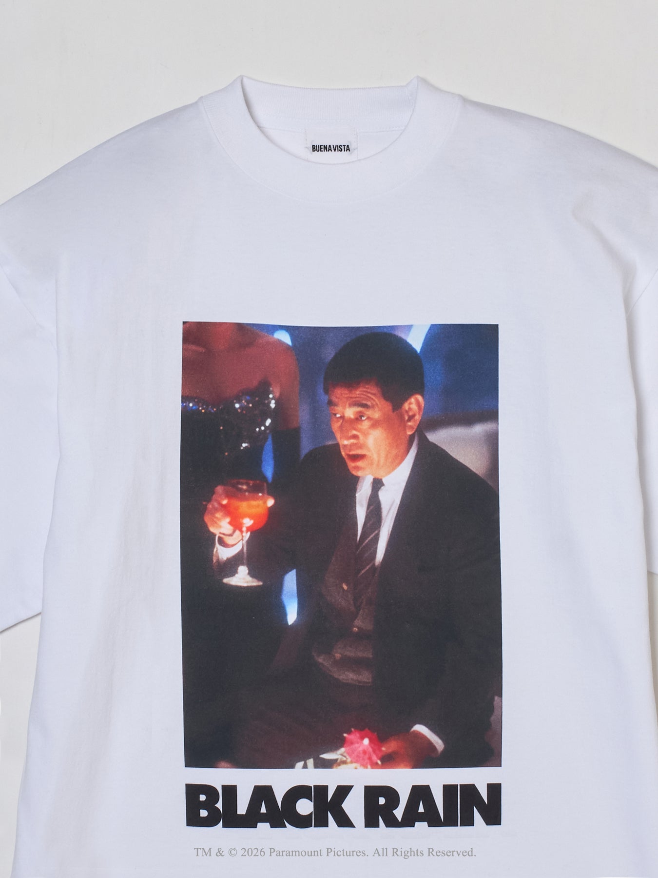 『Black Rain』tee dos