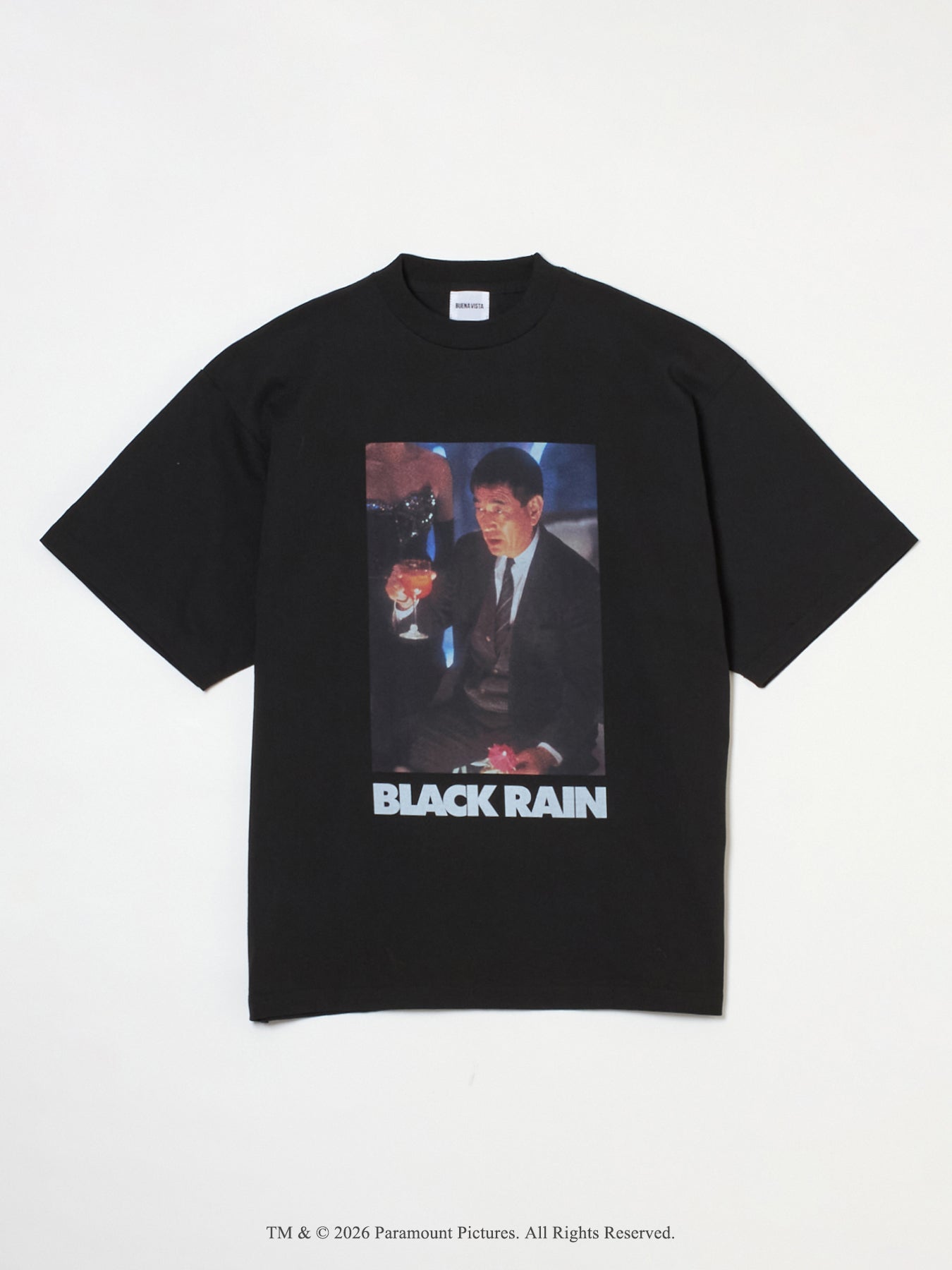 『Black Rain』tee dos