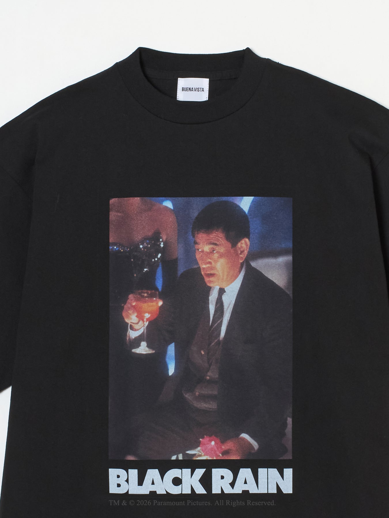 『Black Rain』tee dos
