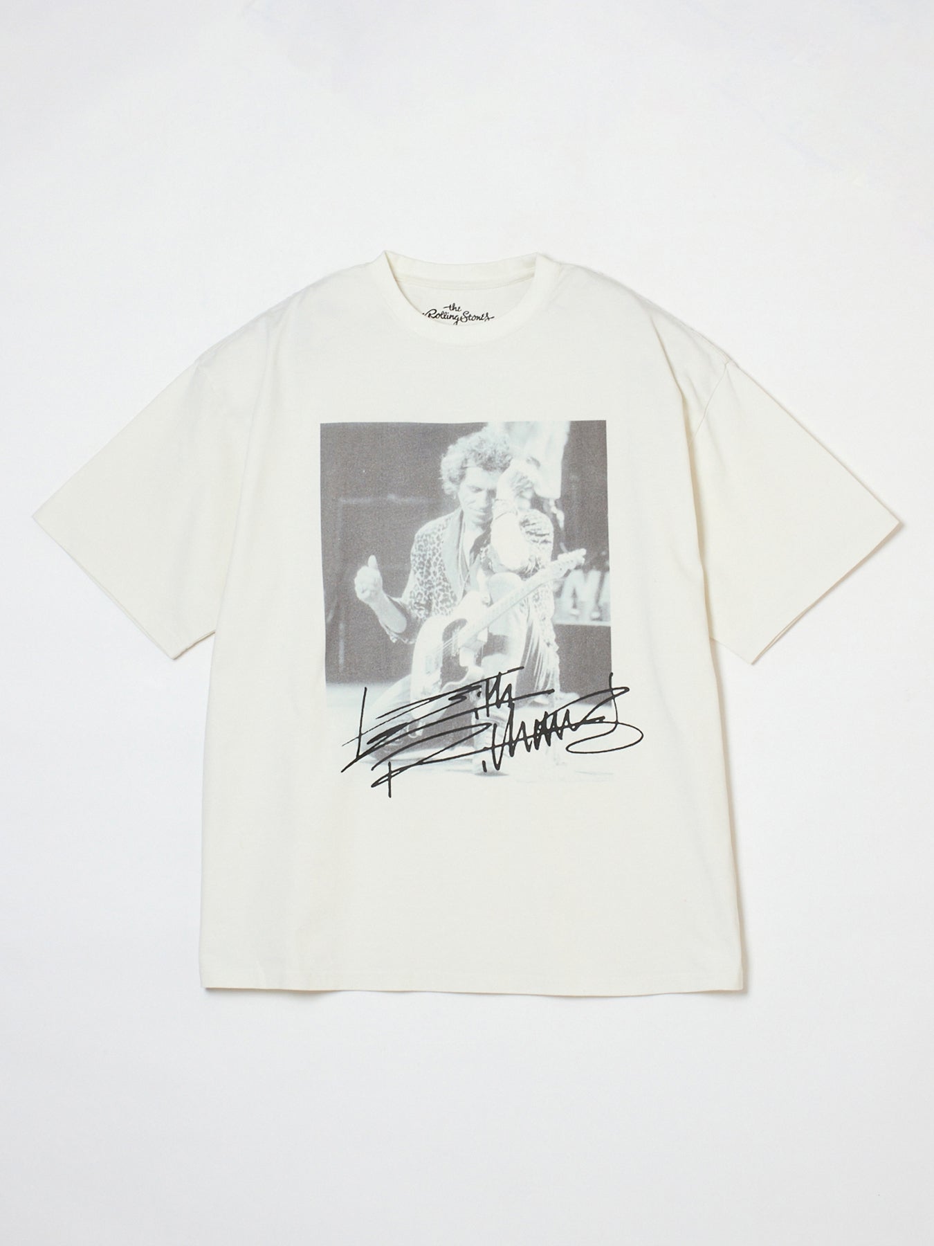 Keith Richards photo tee uno