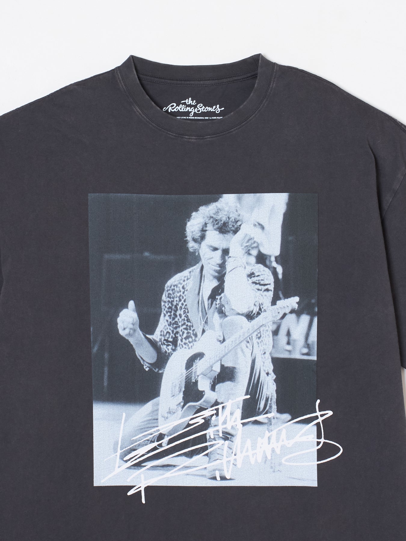 Keith Richards photo tee uno