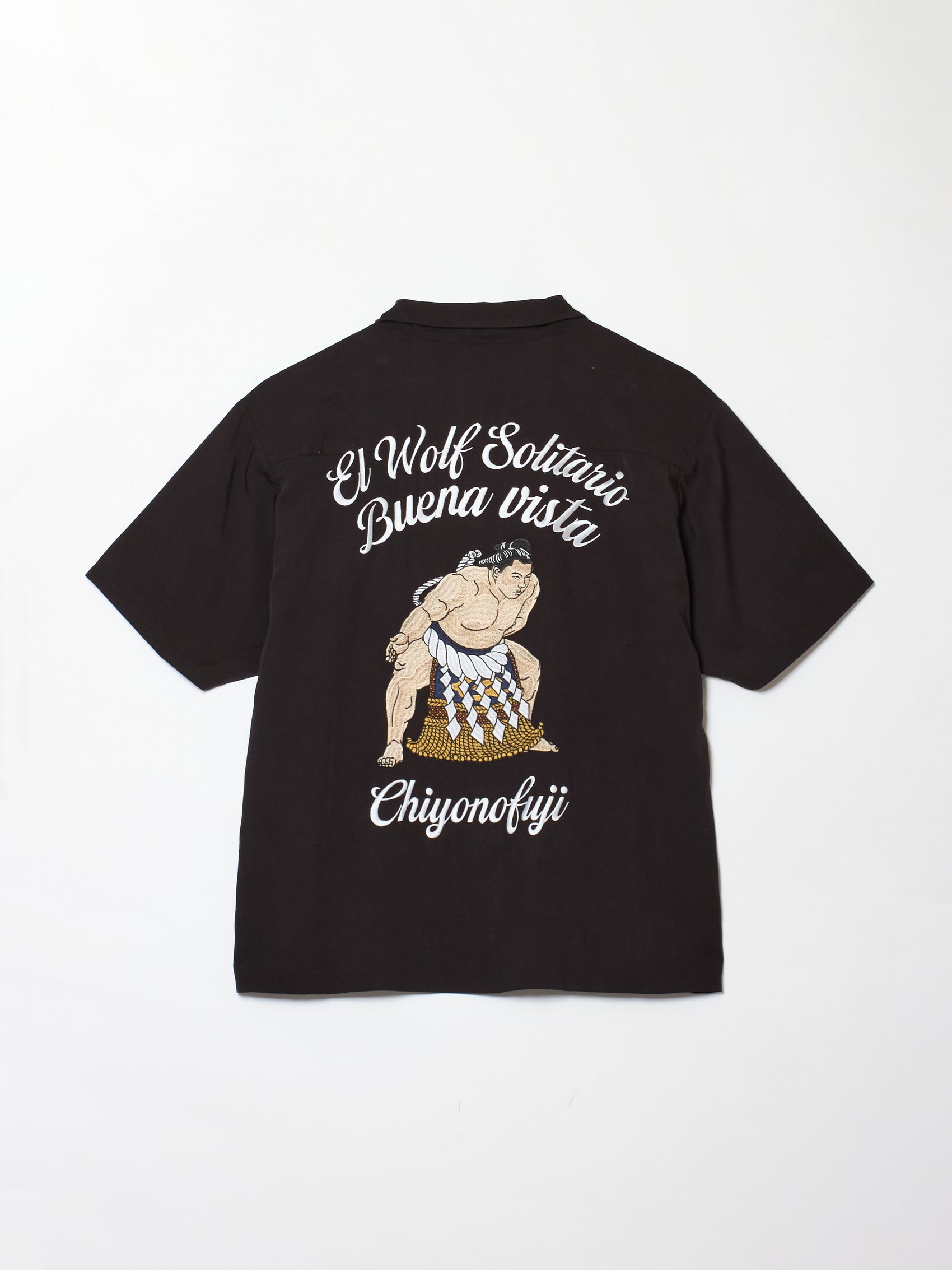 【千代の富士×BUENA VISTA】El wolf solitario s/s shirt(追加)