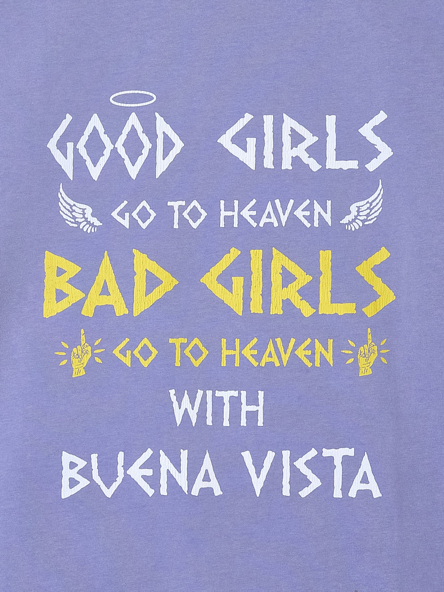 Good girl bad girl pigment L/S tee