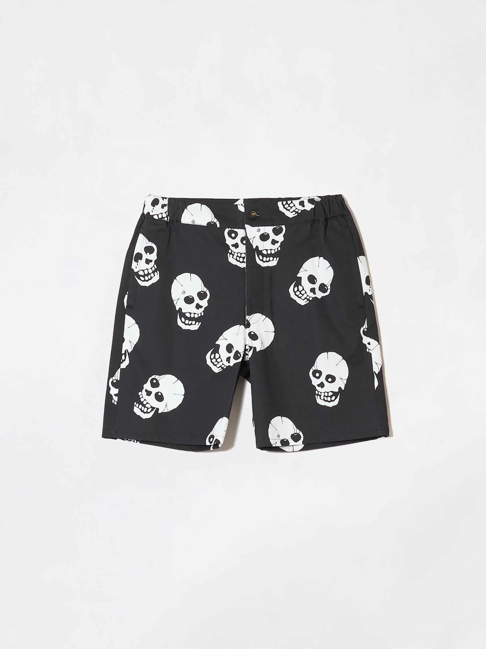 Skull patterned shorts