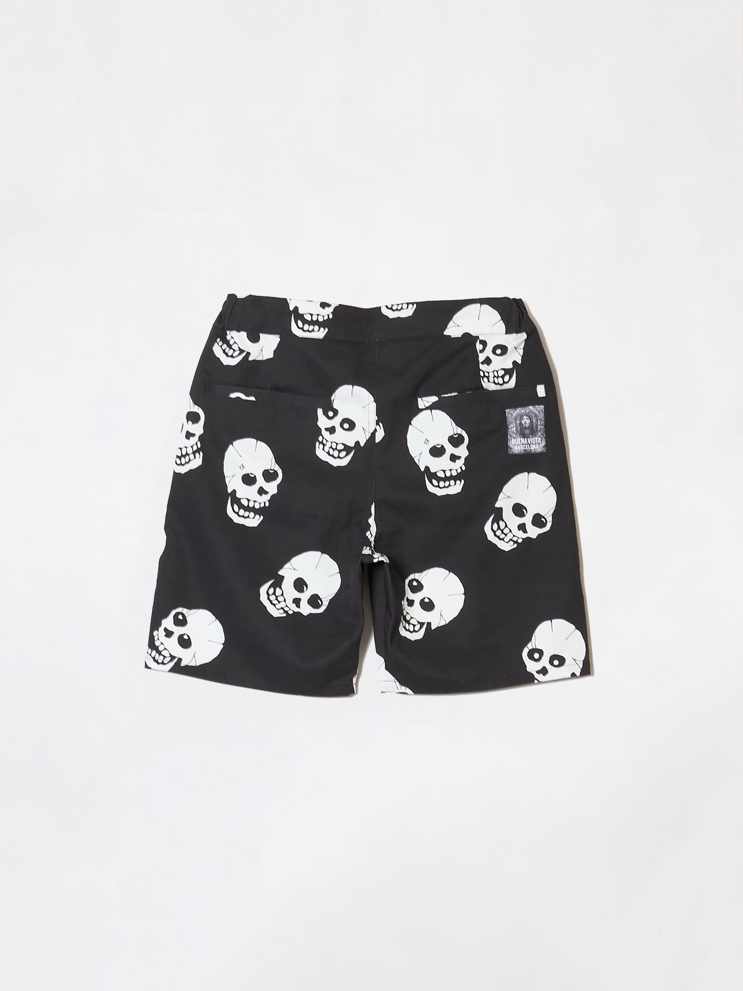 Skull patterned shorts