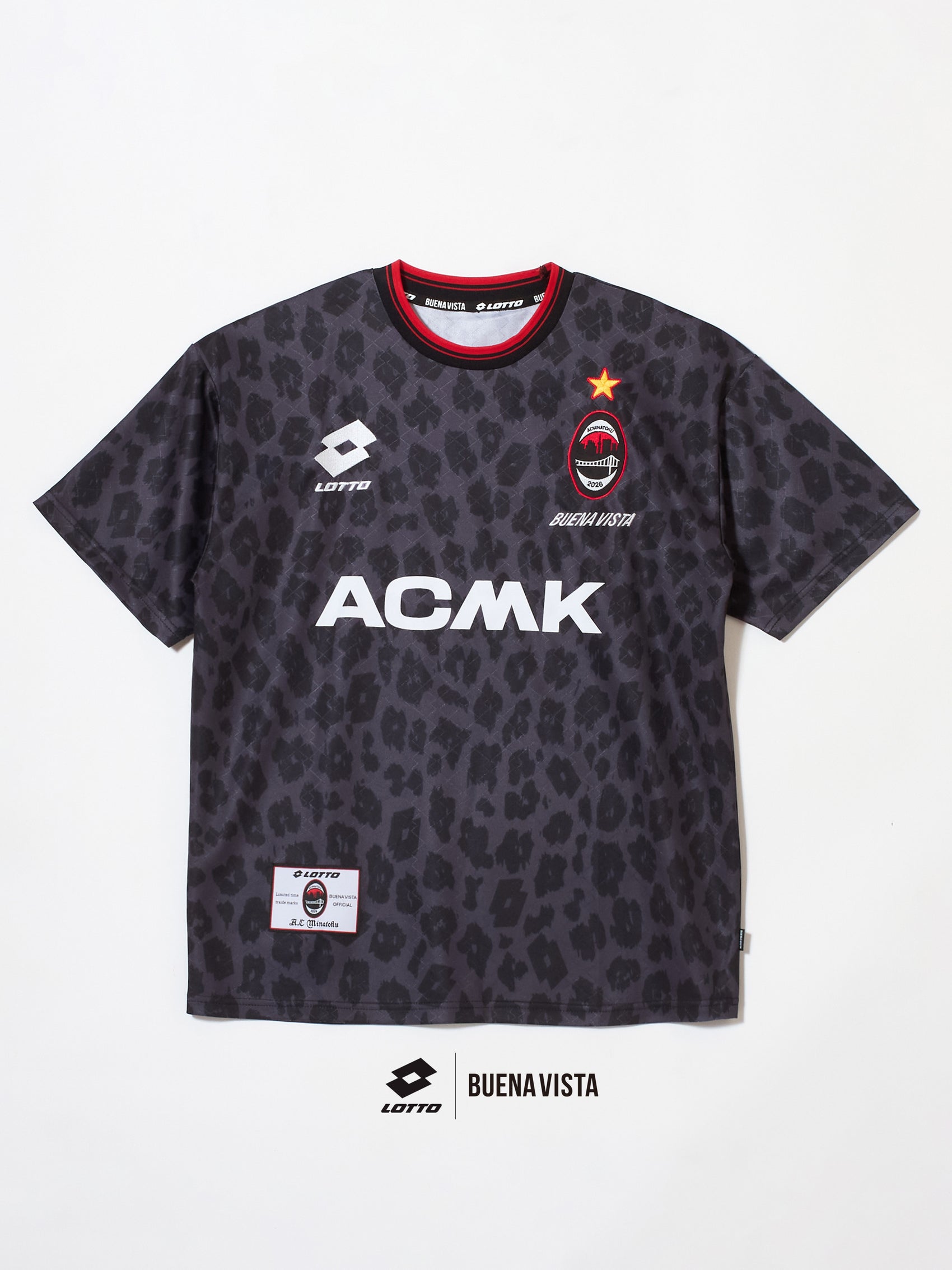 【LOTTO × BUENA VISTA】leopard game shirt