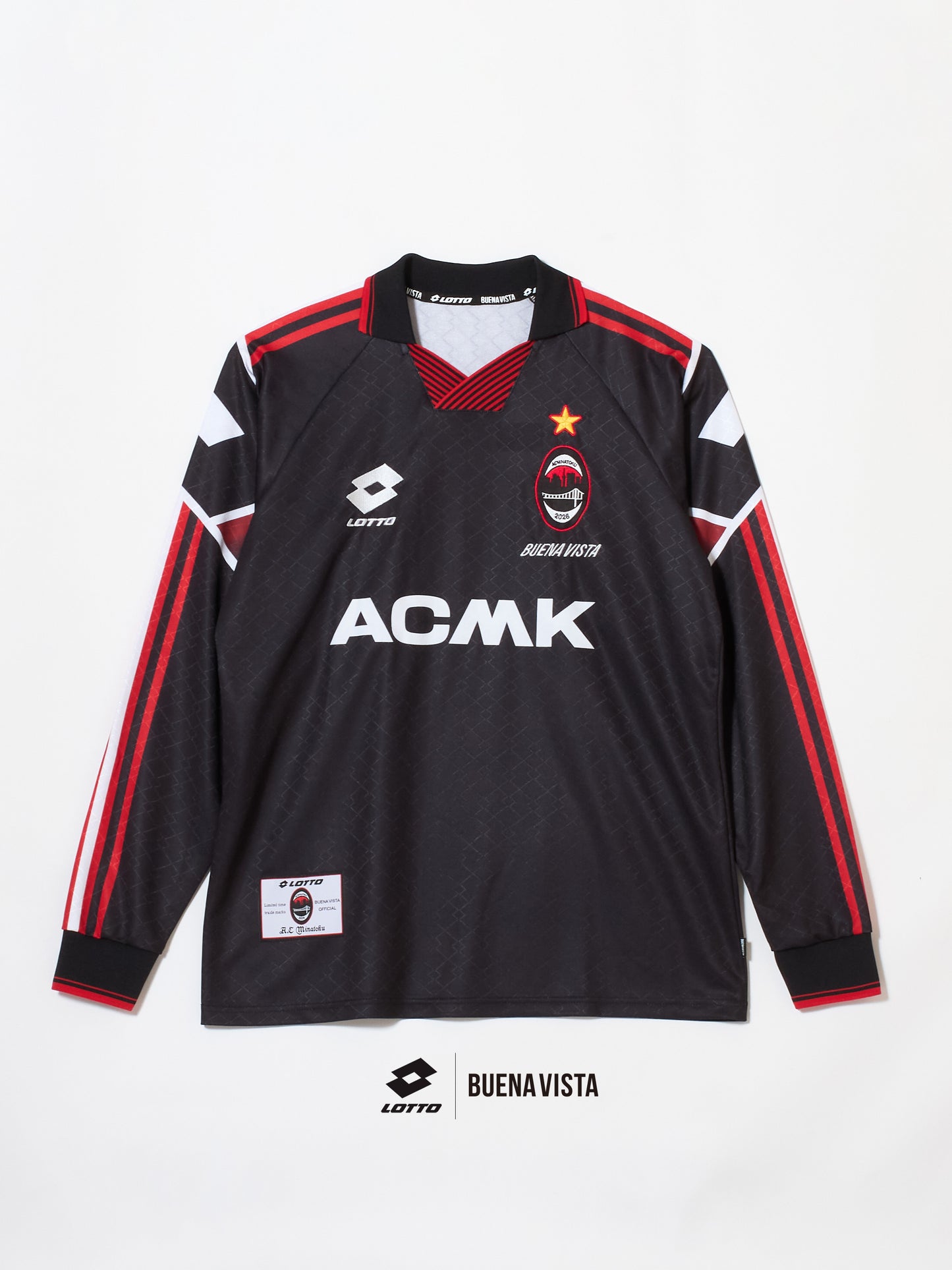 【LOTTO × BUENA VISTA】game shirt L/S