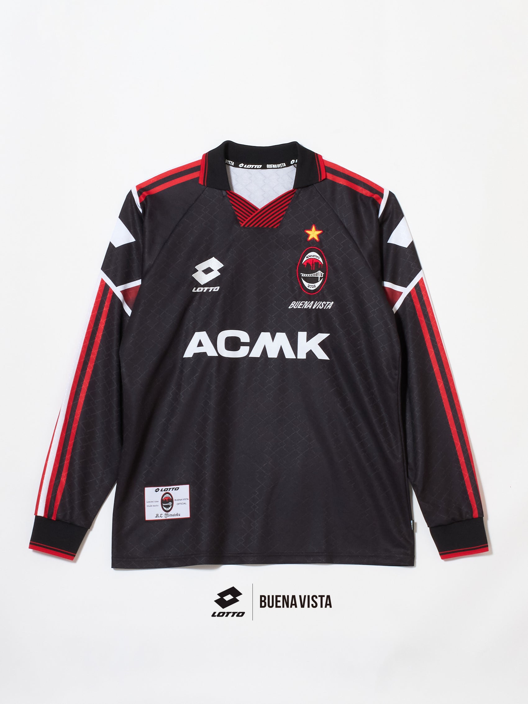 【LOTTO × BUENA VISTA】game shirt L/S