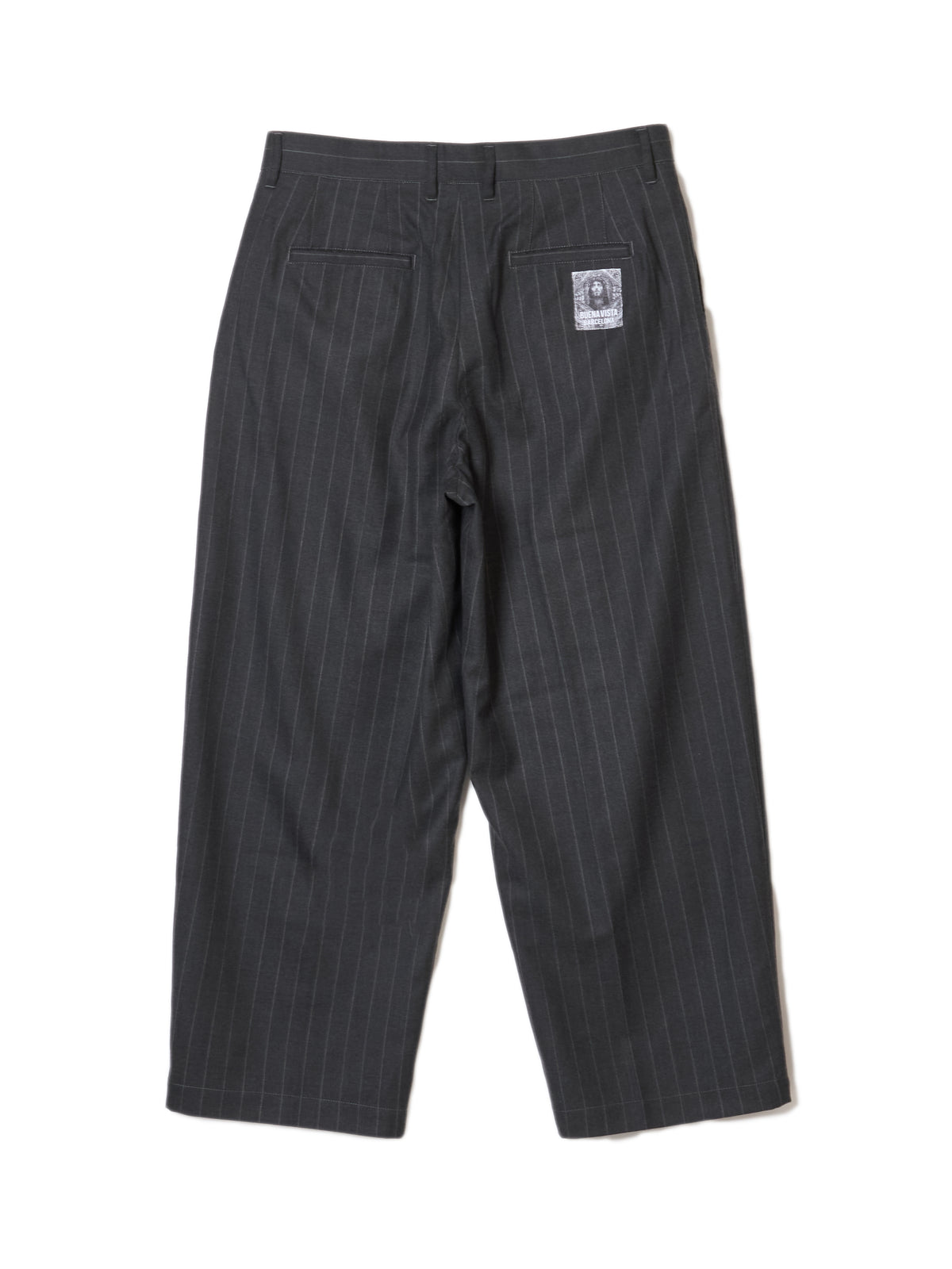 Stripe huge pants