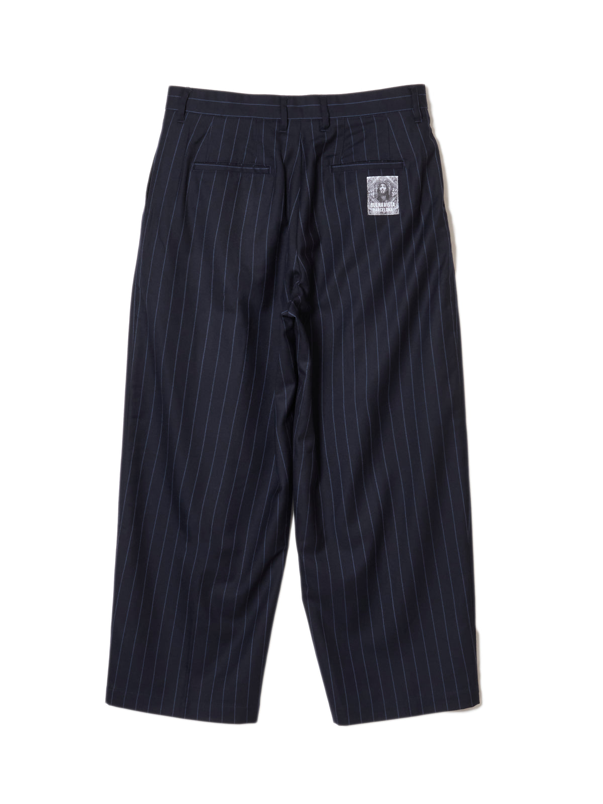 Stripe huge pants