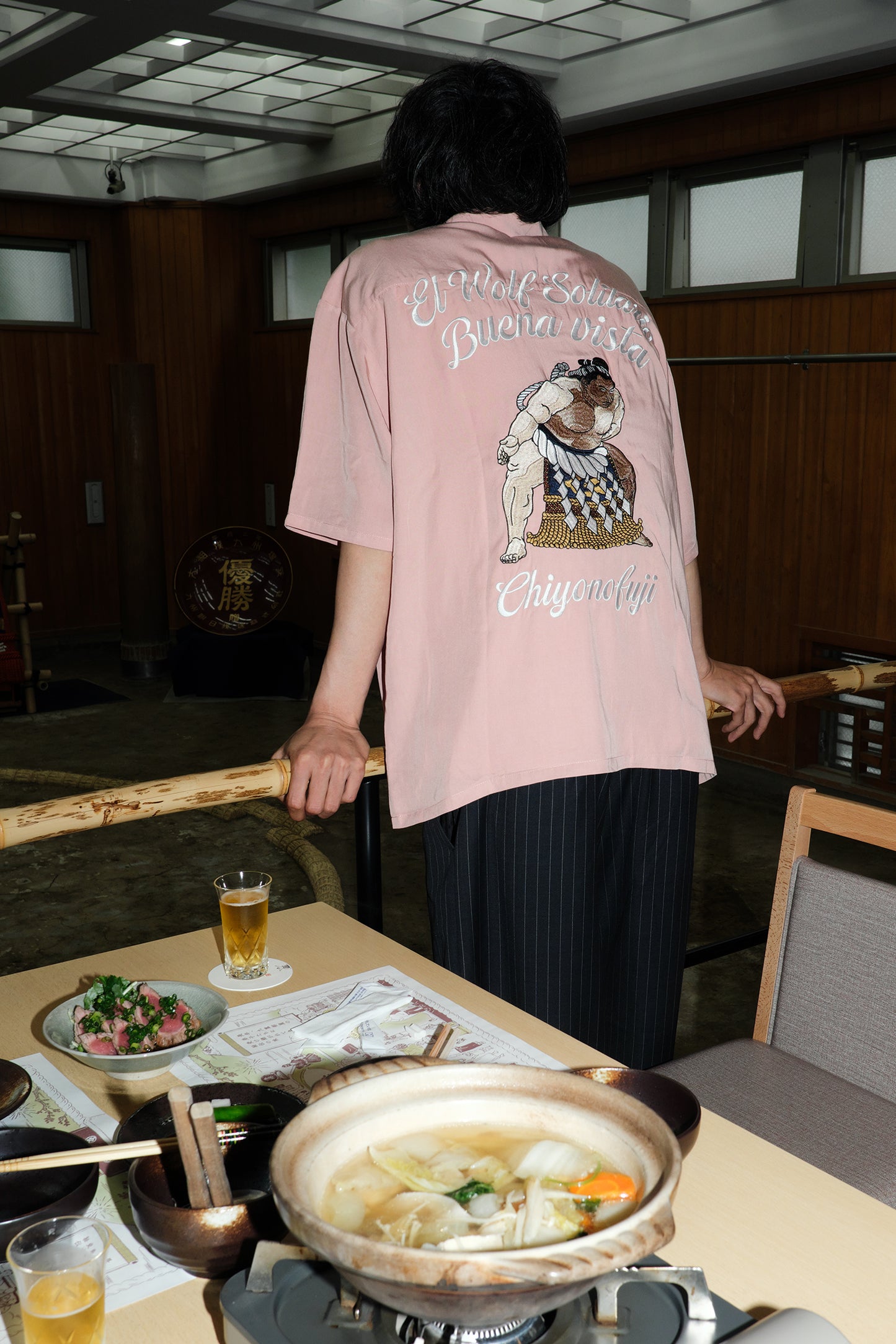 【千代の富士×BUENA VISTA】El wolf solitario s/s shirt
