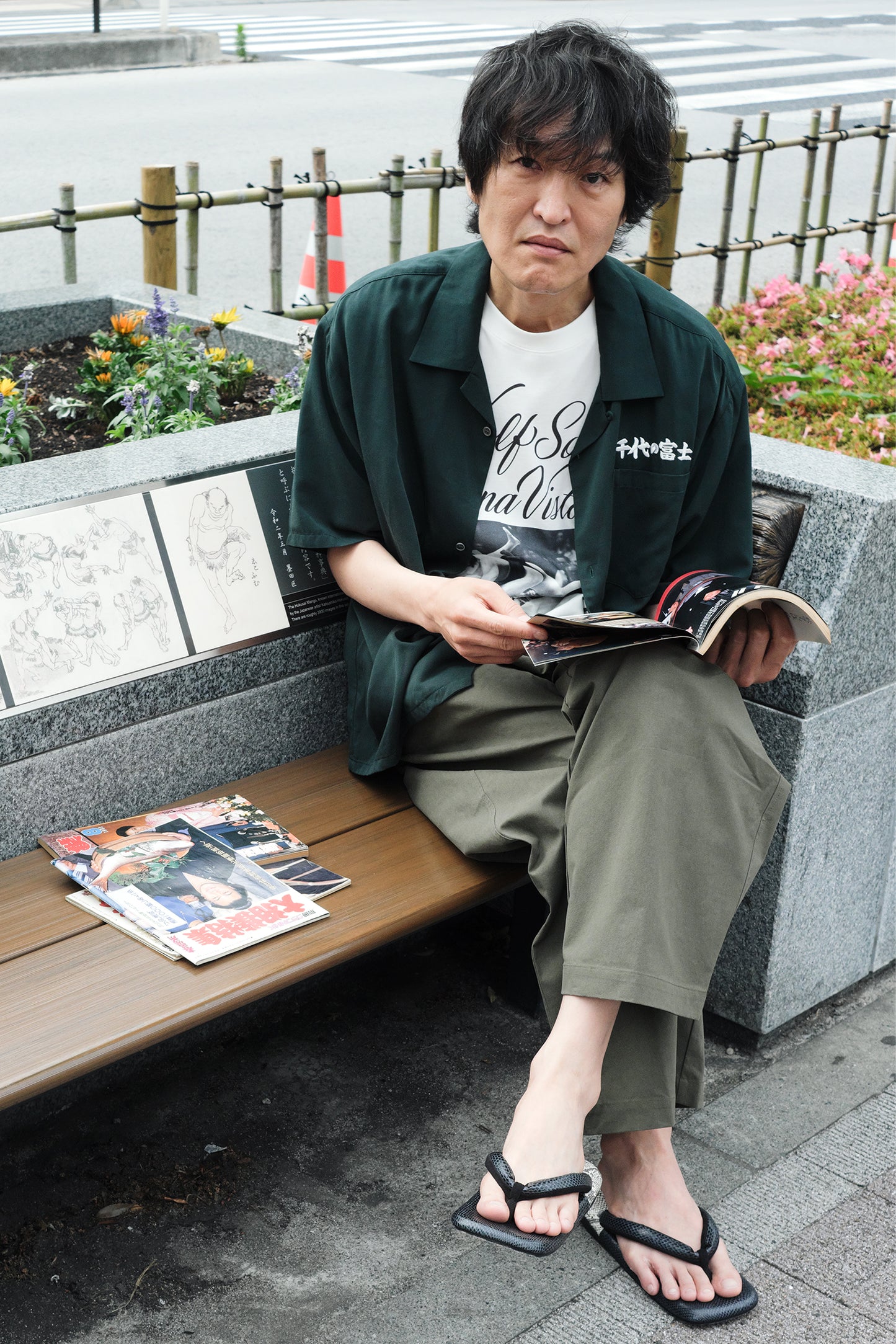 【千代の富士×BUENA VISTA】El wolf solitario tee tres